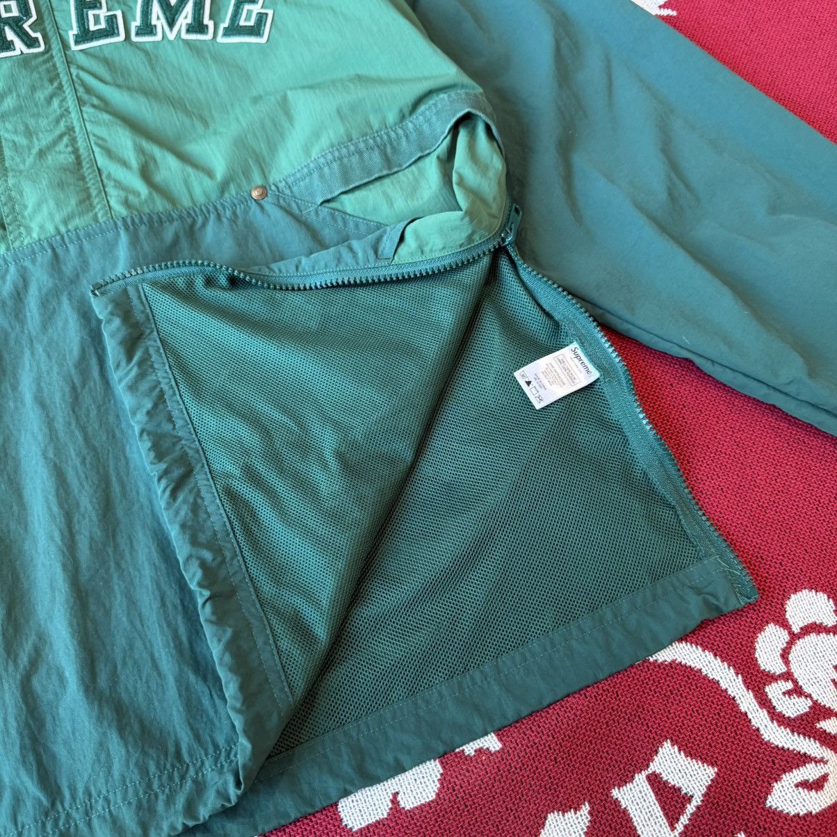 Supreme Used SS18 Supreme Court Half Zip Pullover Dark Green Size L Size US L / EU 52-54 / 3 - 5 Thumbnail