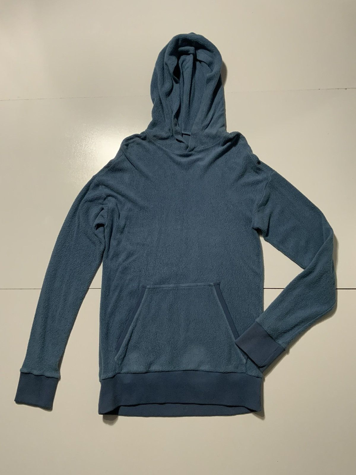 Designer $150 Mitchell Evan Pile Sherpa Fleece Long Pullover Hoodie Size US S / EU 44-46 / 1 - 1 Thumbnail