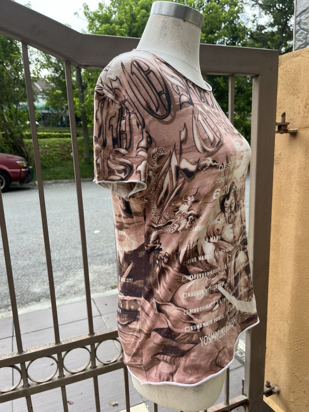 Japanese Brand × Vintage Yoshiyuki konishi / ficce 2001 fall winter tee Size M / US 6-8 / IT 42-44 - 7 Thumbnail
