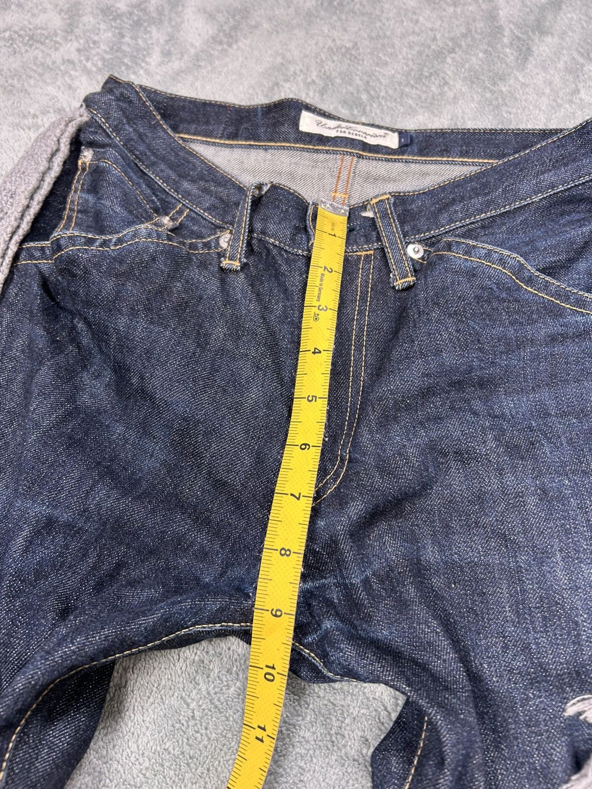 Undercover Undercover SS08 Summer Madnes”Lightning Bolt Fringe Jeans142 Size US 26 / EU 42 - 13 Thumbnail
