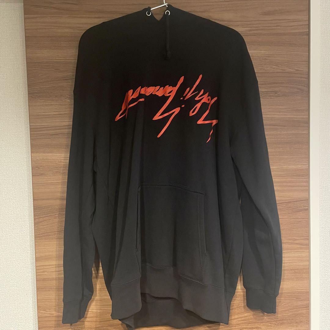 Yohji Yamamoto ground Y Yohji Yamamoto upside down logo hoodie Size US L / EU 52-54 / 3 - 3 Thumbnail