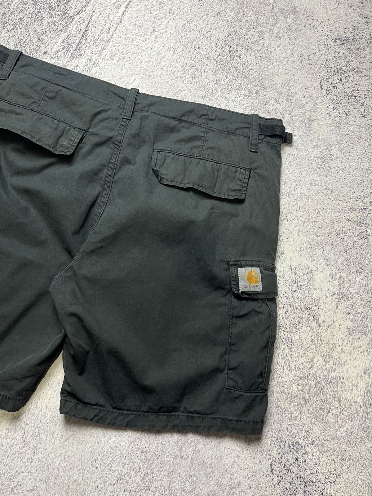 Carhartt Vintage Carhartt Distressed Cargo Shorts Y2K Size US 33 - 2 Thumbnail