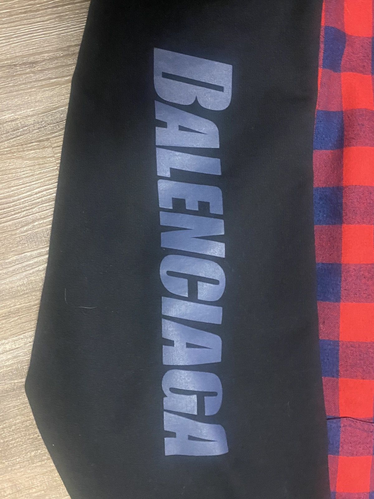 Balenciaga Balenciaga FW21 Layered Flannel Jacket Size US L / EU 52-54 / 3 - 4 Thumbnail