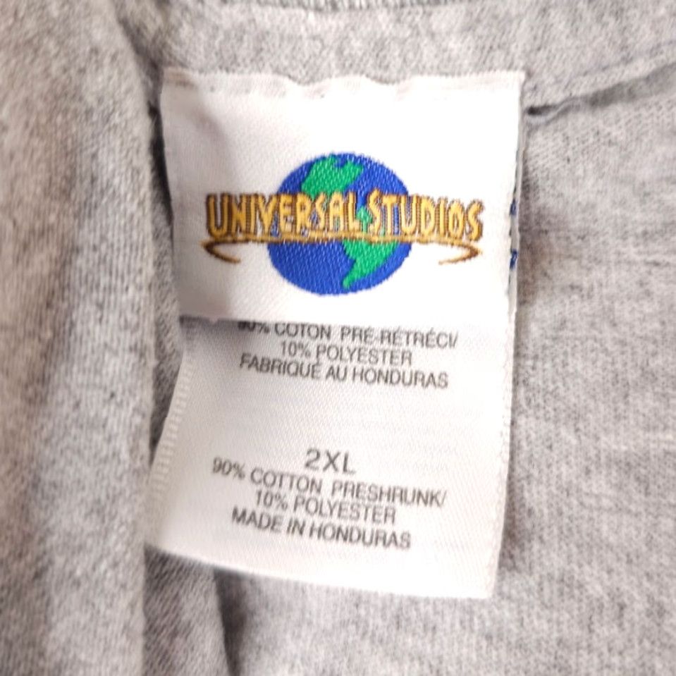 Vintage VINTAGE Universal Studios Florida T Shirt Mens 2XL Gray Y2K Souvenir Size US XXL / EU 58 / 5 - 5 Thumbnail