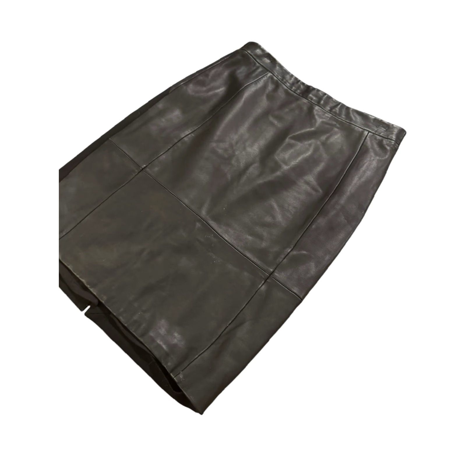 Reiss Reiss Reagan Leather Pencil Skirt Black Size 8 Lambs Leather Size 30" / US 8 / IT 44 - 5 Thumbnail