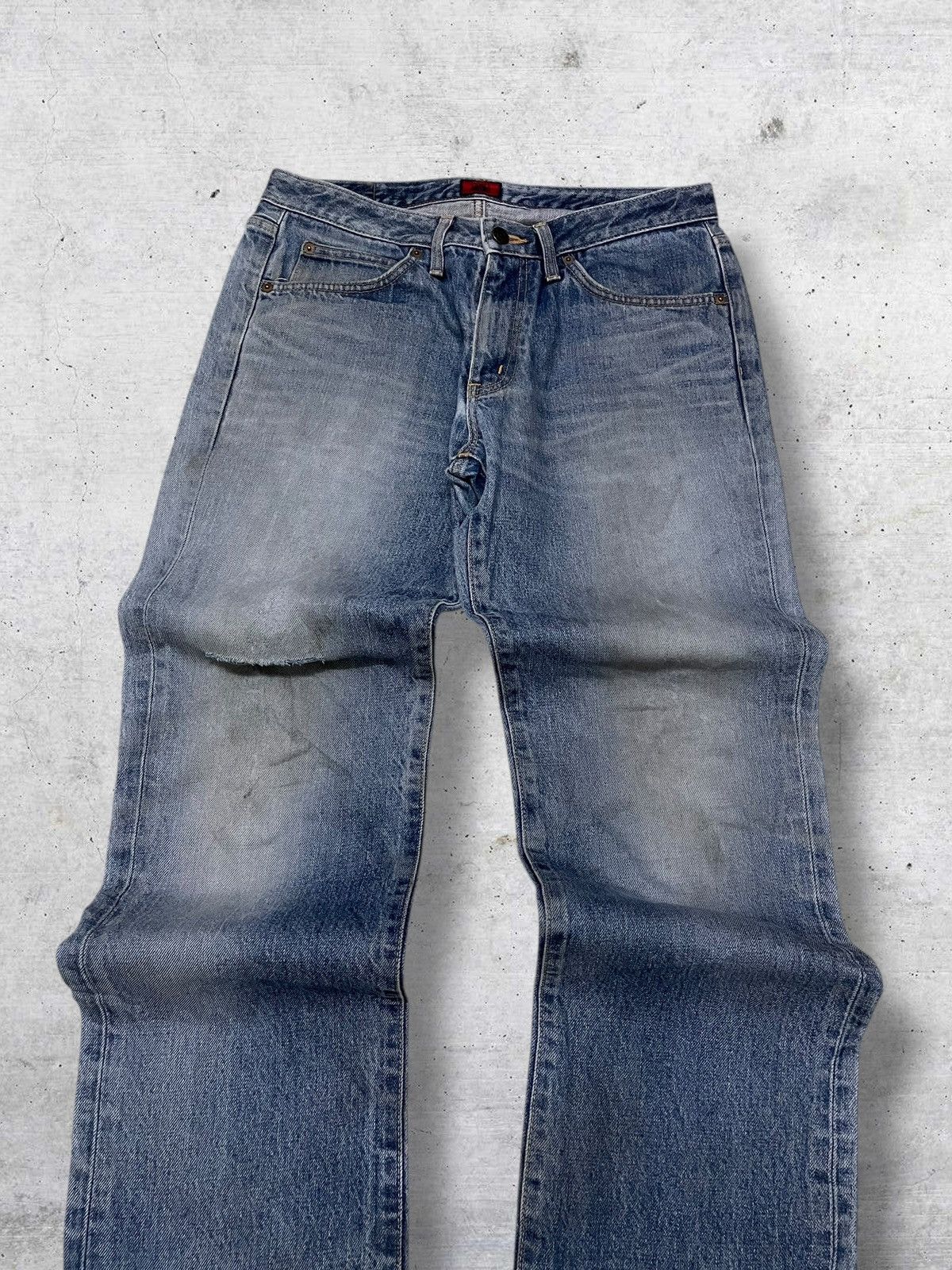 Edwin VINTAGE EDWIN 503 90S OG JAPAN DESIGNER DIRTY OLD DENIM Size US 32 / EU 48 - 4 Thumbnail