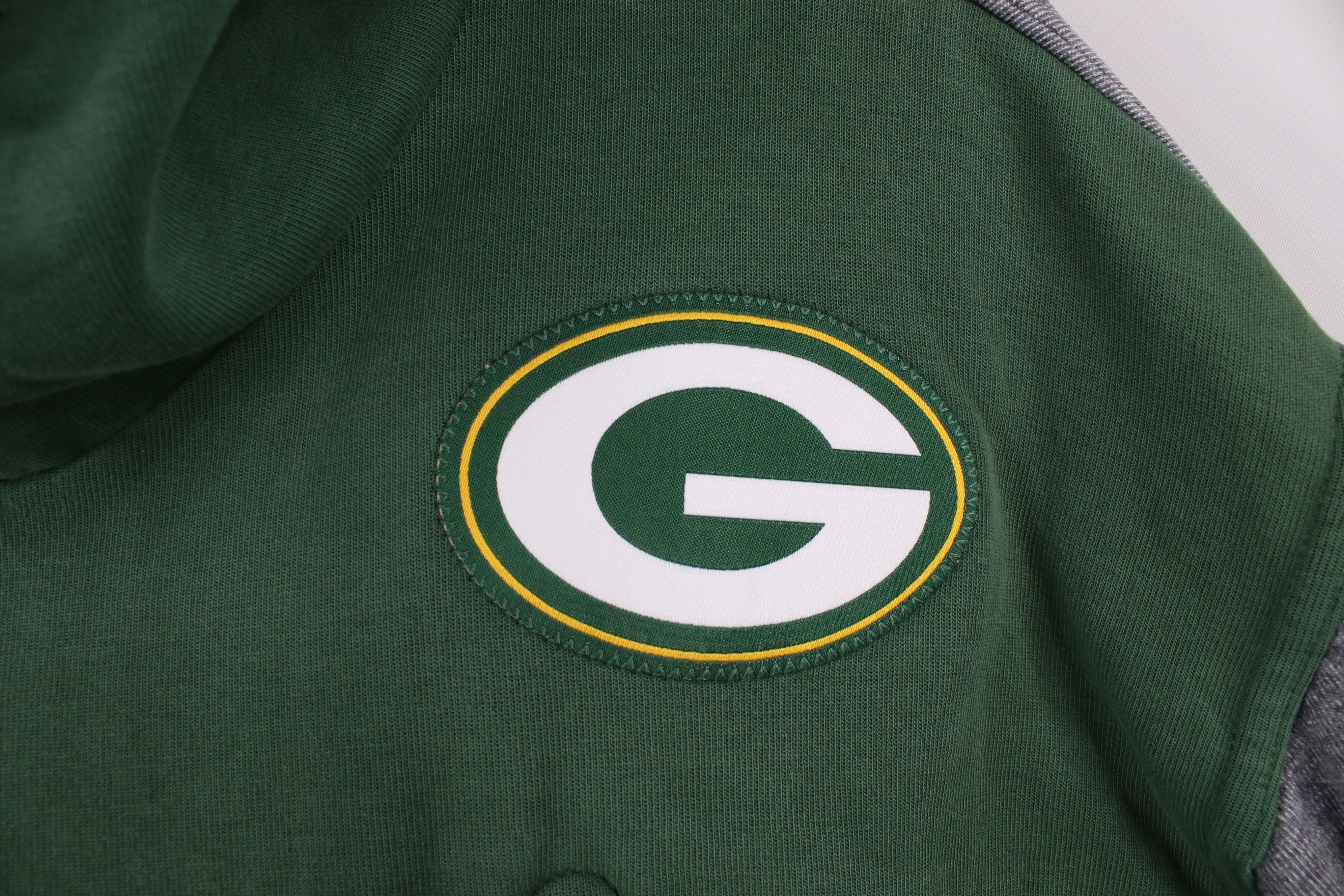 Nike × Vintage Nike On Field Green Bay Packers Football Hoodie Sweatshirt Size US XXL / EU 58 / 5 - 5 Thumbnail