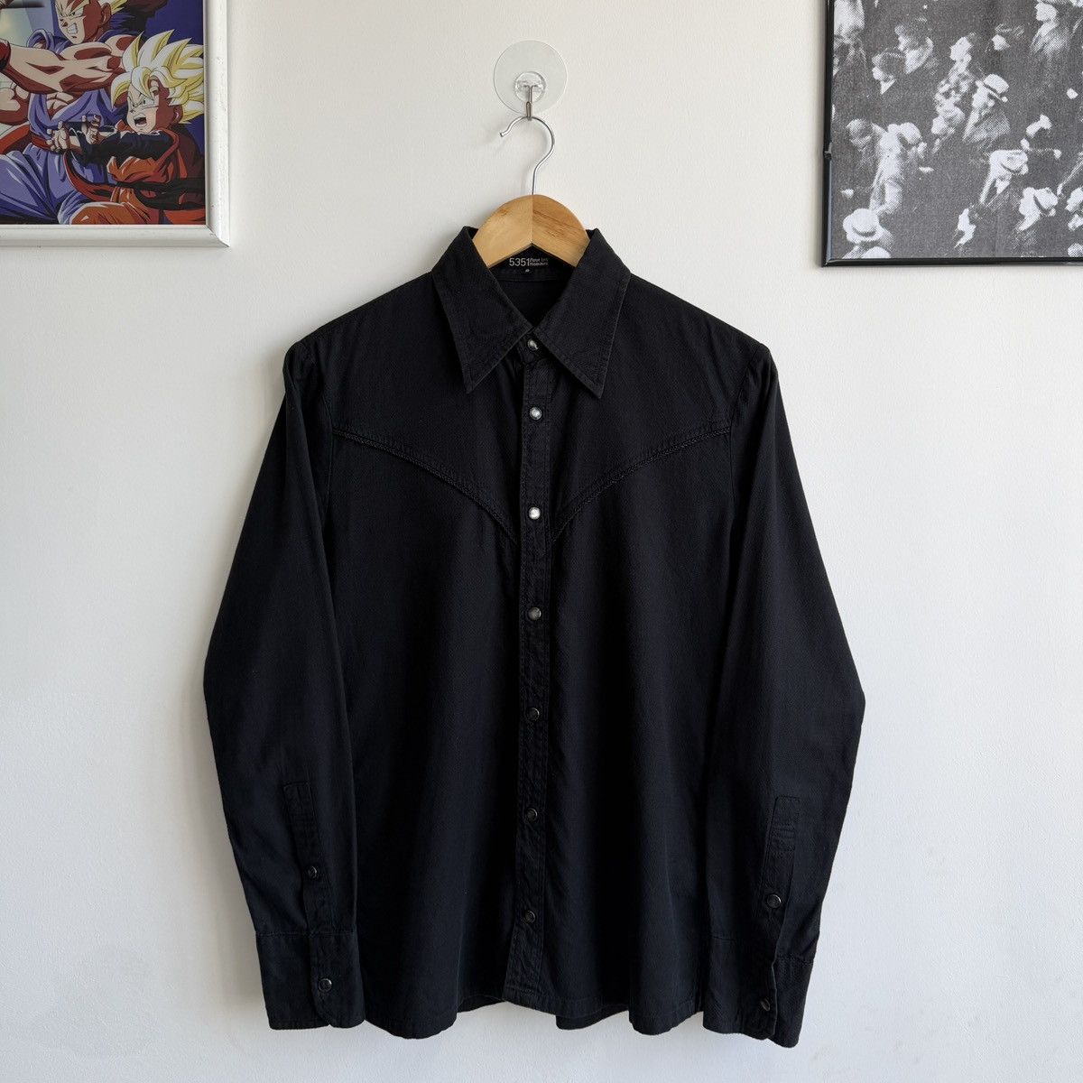 5351 Pour Less Hommes Cowboy Button Up Shirt