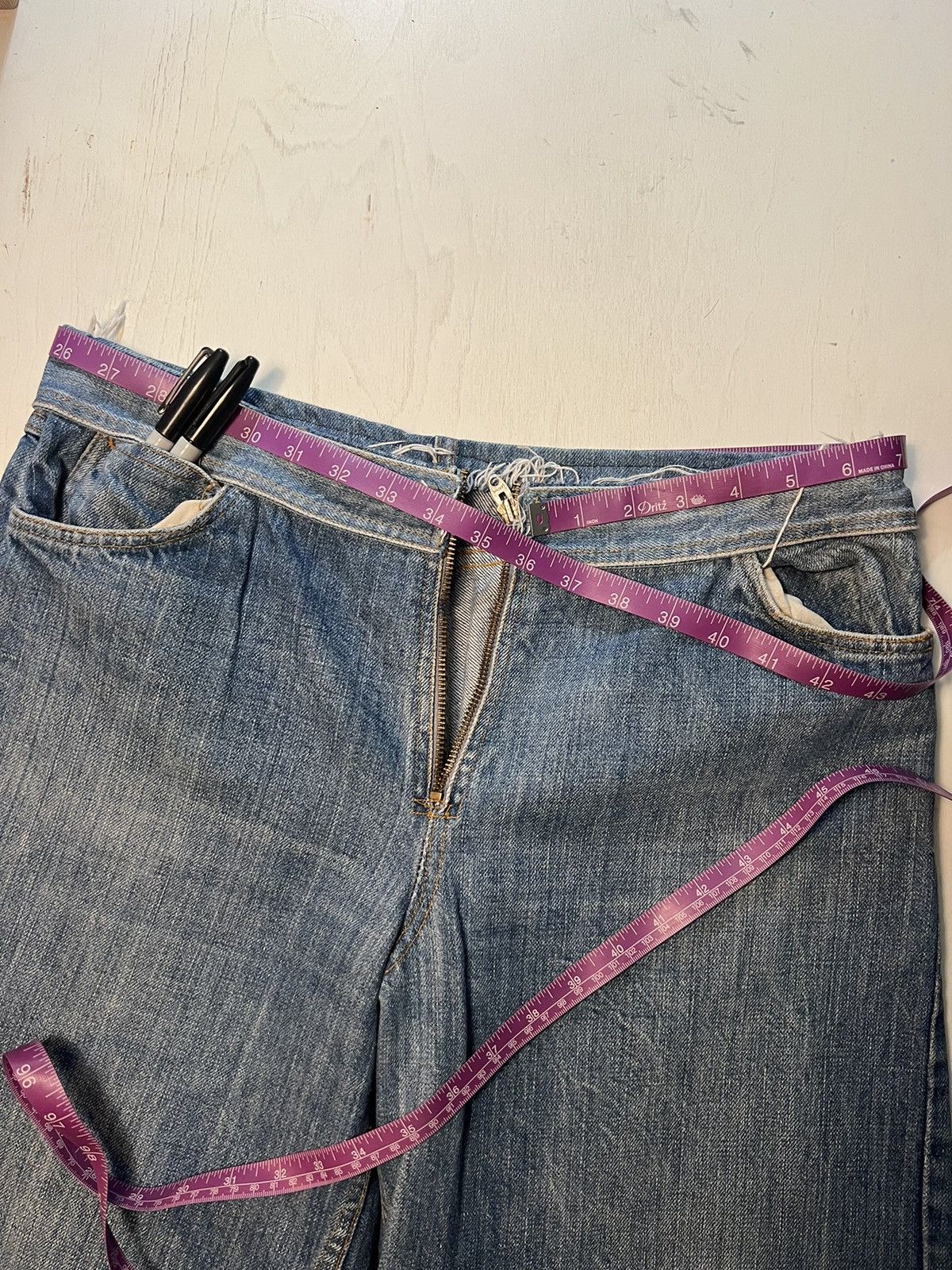 JNCO × Pelle Pelle × Southpole 🔥Ultra Baggy🔥 70s Jeans Size US 34 / EU 50 - 7 Thumbnail