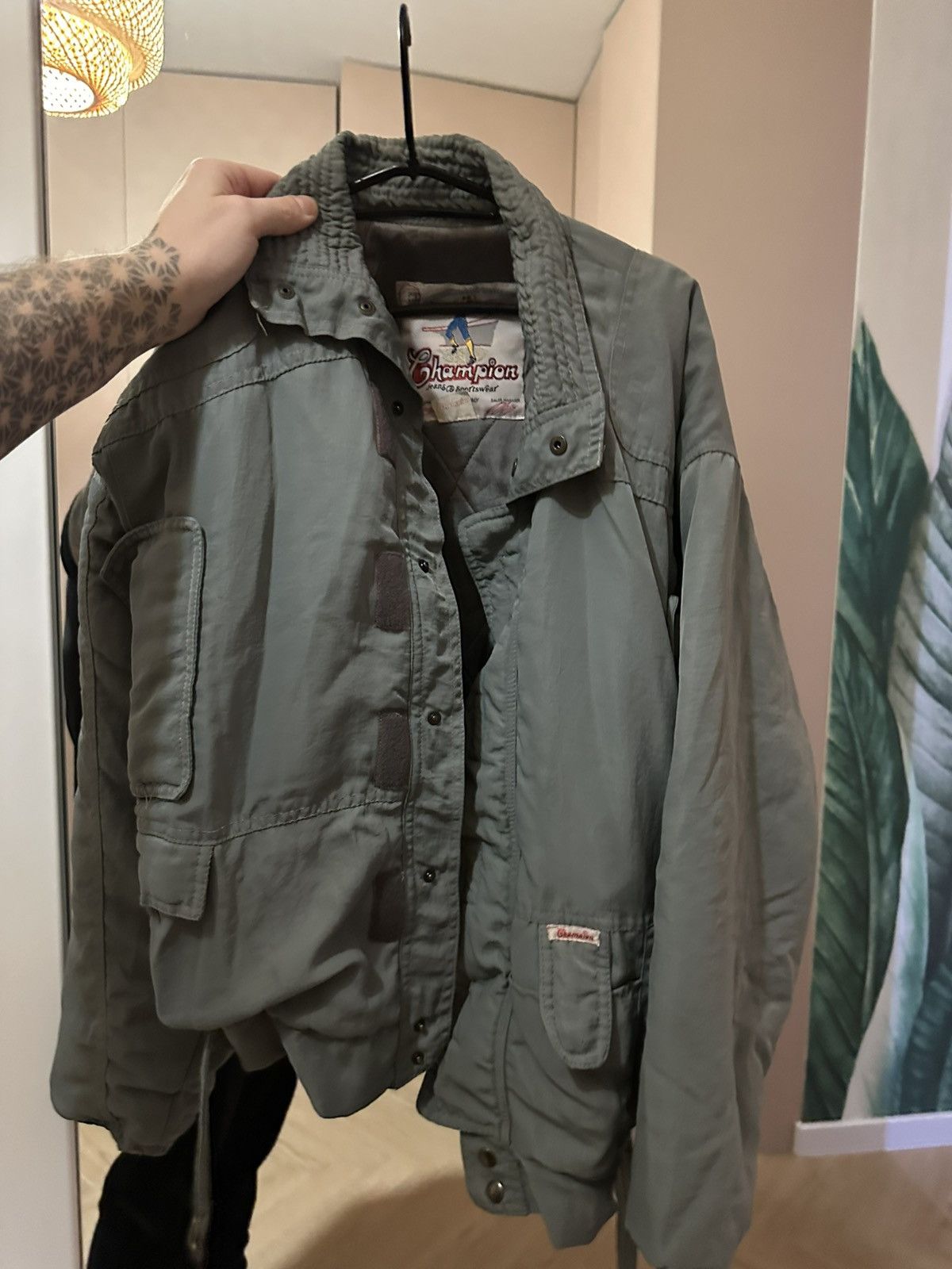 Champion Vintage Champion Jeans Military Field Jacket Made in Italy Size US M / EU 48-50 / 2 - 4 Thumbnail