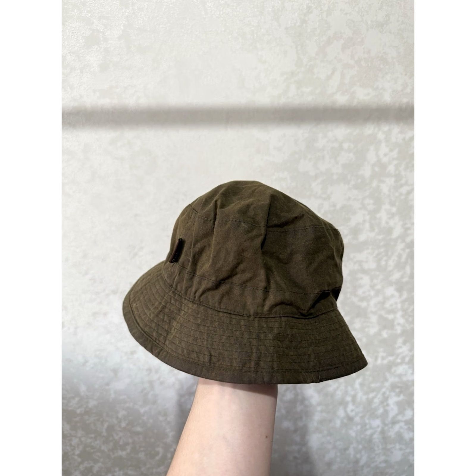 Barbour VINTAGE Barbour Waxed Panama Hat Outdoor Brown One Size Adults Mens Panama Hat Brown Barbour Waxed Hat Outdoor Vintage Barbour Panama Hat Size ONE SIZE - 3 Thumbnail