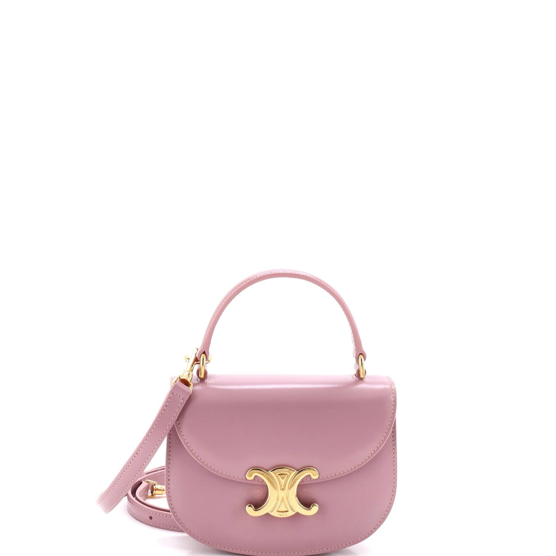 Celine Triomphe Besace Clea Top Handle Flap Bag Size ONE SIZE - 1 Thumbnail
