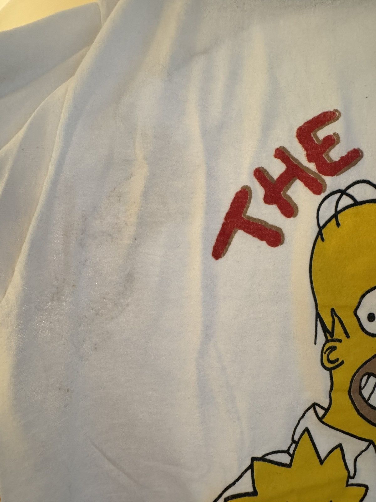 Vintage Vtg 1989 Simpsons Family Portrait T Shirt White Sz XL Size US XL / EU 56 / 4 - 6 Thumbnail