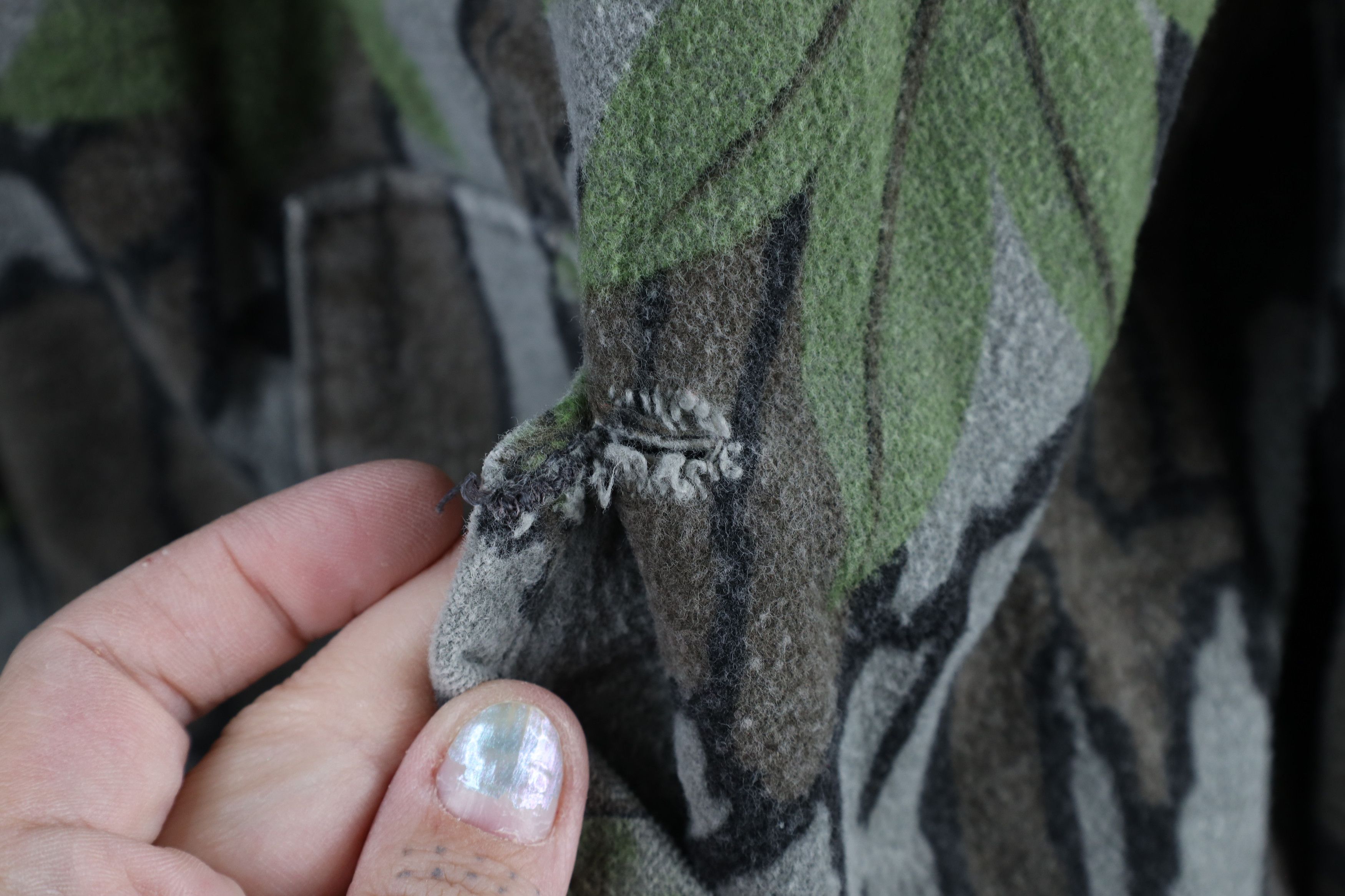 Vintage Vintage 90s Streetwear Camouflage Chamois Cloth Jacket USA Size US XXL / EU 58 / 5 - 4 Thumbnail