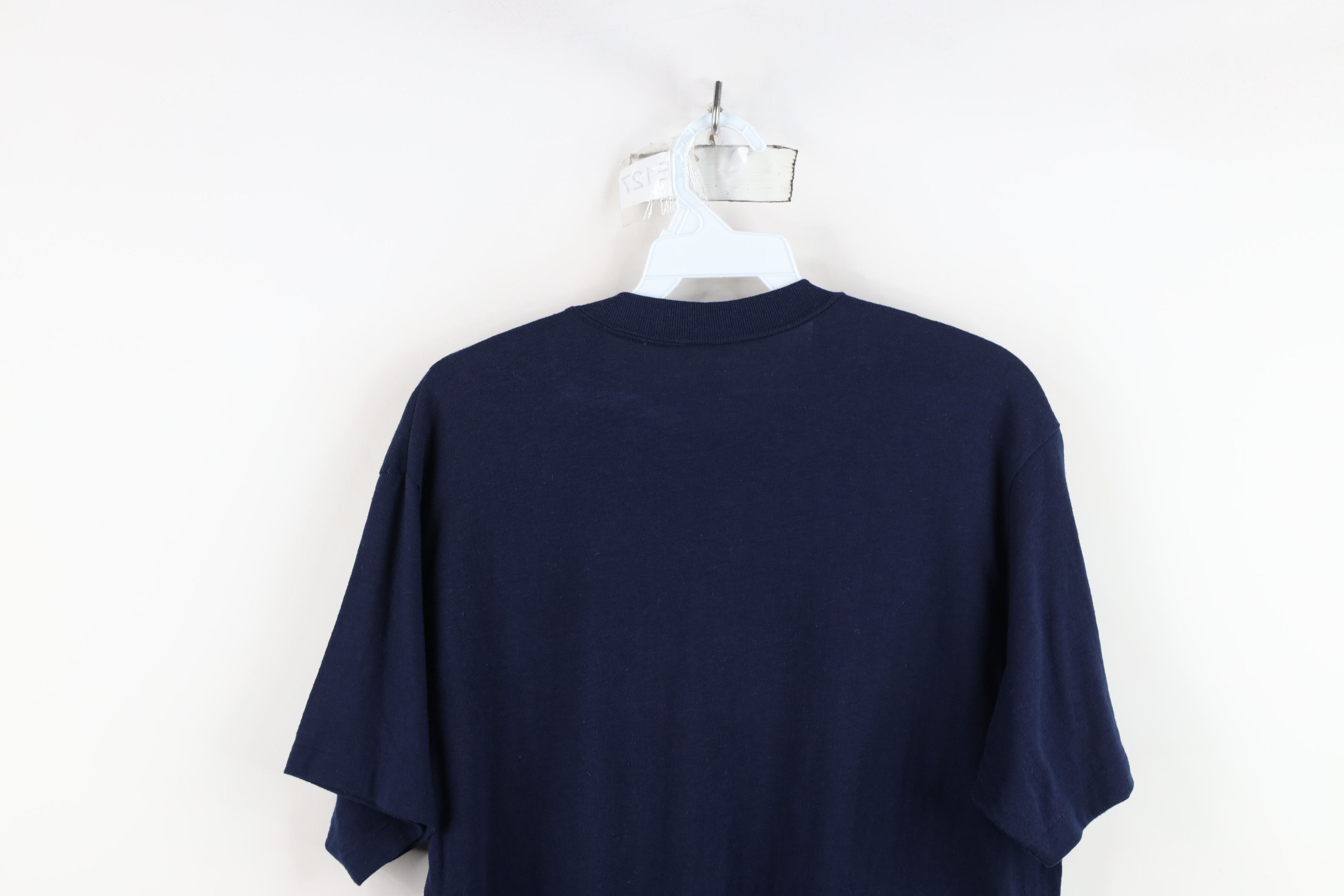 Vintage Vintage 80s 90s Boston Red Sox Baseball T-Shirt Blue USA Size US L / EU 52-54 / 3 - 12 Thumbnail