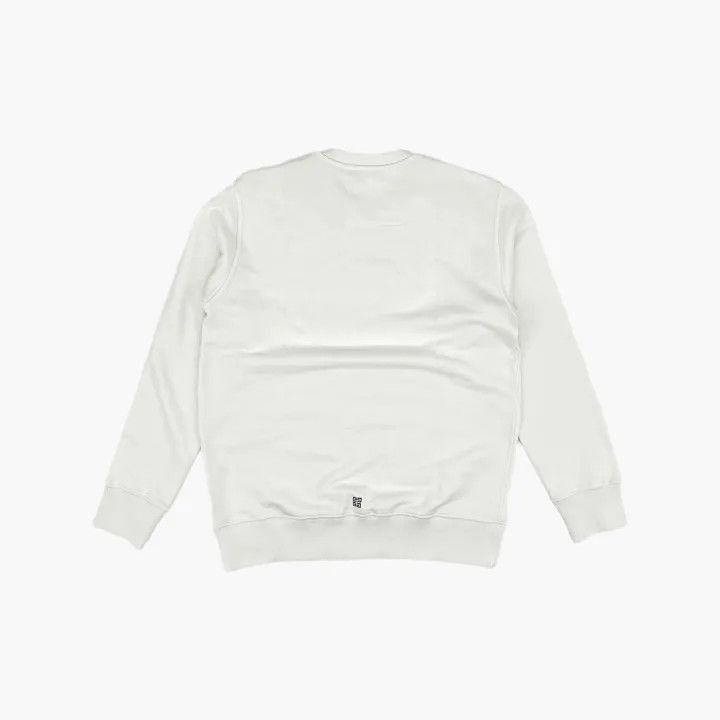 Givenchy Givenchy Givenchy White Long Sleeve Logo Sweatshirt -2507 Size US S / EU 44-46 / 1 - 3 Thumbnail