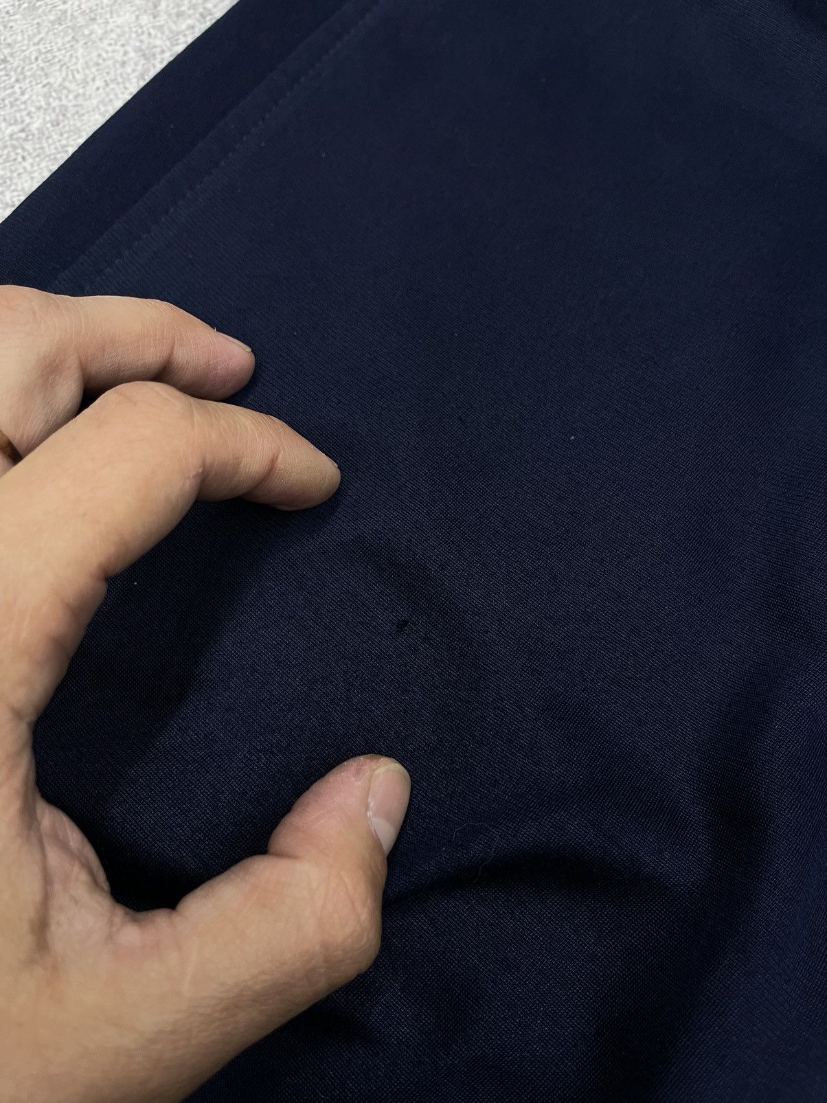 Nike Vintage Nike Double Big Logo Swoosh Navy Sweatpants Y2K ACG Size US 34 / EU 50 - 7 Thumbnail