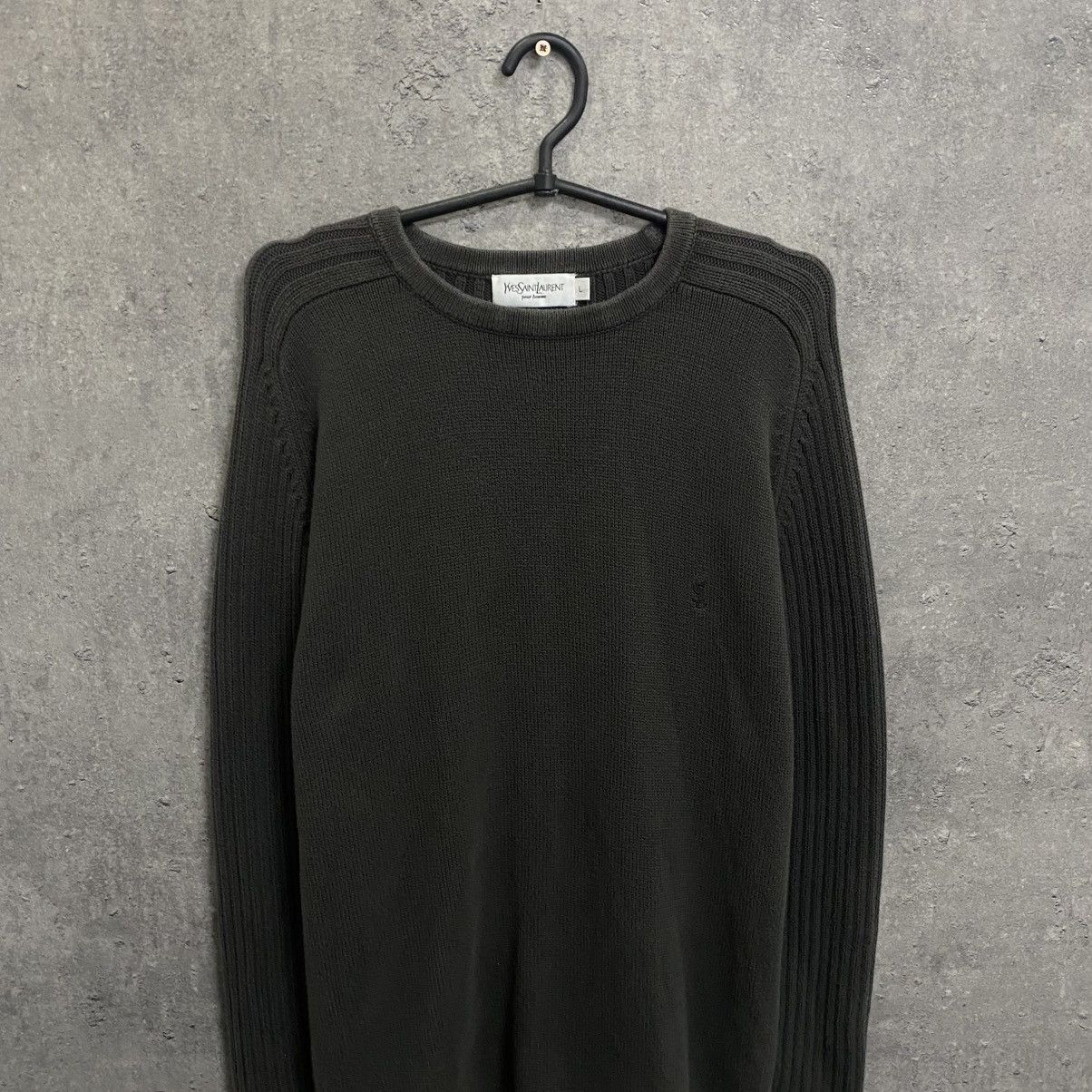 Yves Saint Laurent YSL Sweater Knit Yves Saint Laurent Sweatshirt Vintage Size US L / EU 52-54 / 3 - 4 Thumbnail