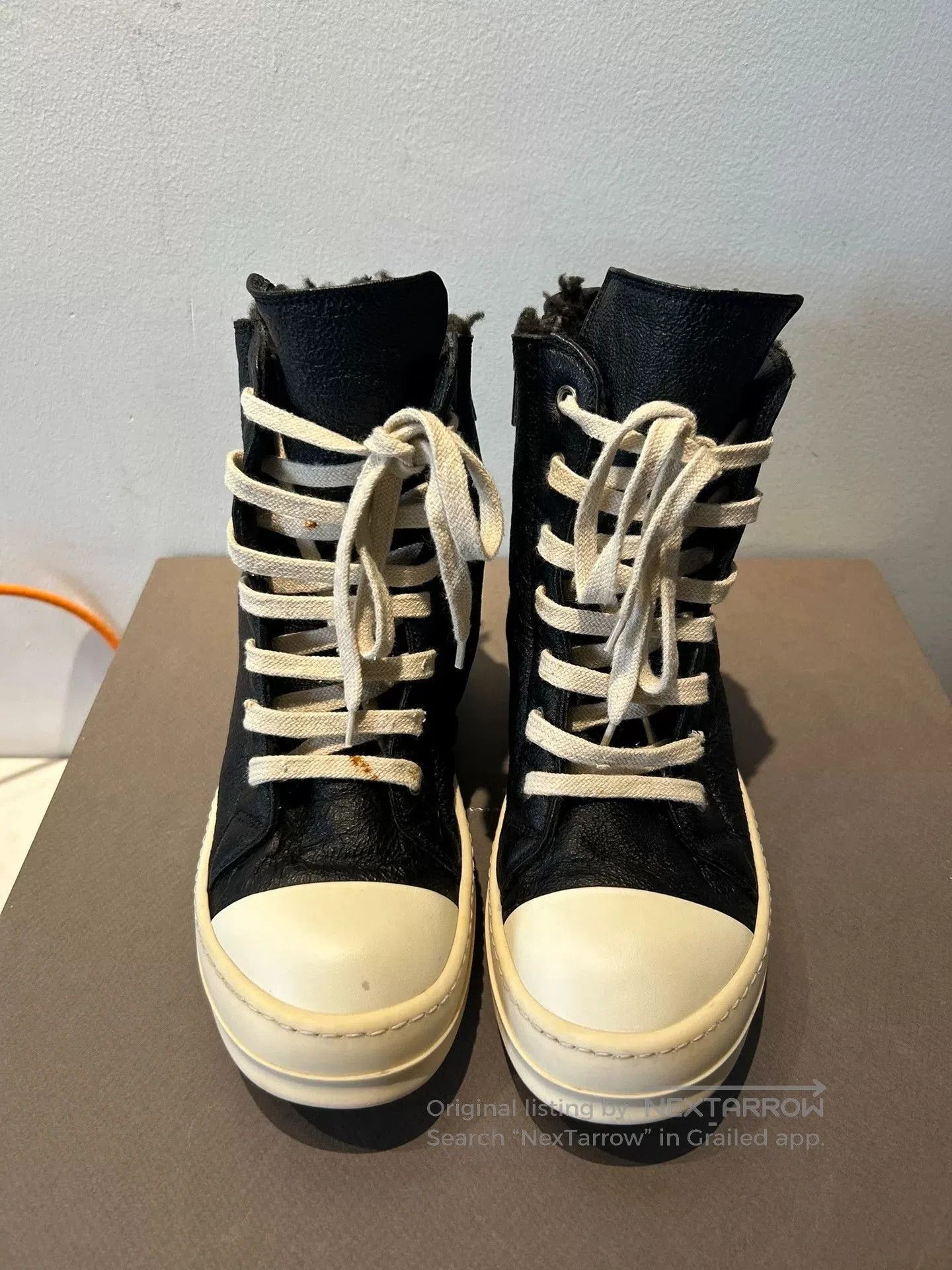 Rick Owens rick owens high. Size US 6 / EU 39 - 2 Thumbnail