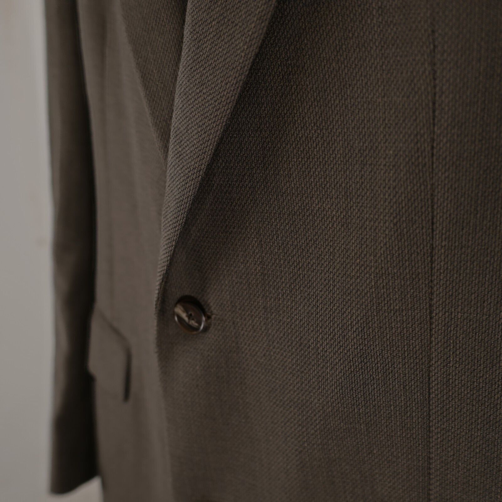 Hart Schaffner Marx Hart Schaffner Marx Textured Wool Brown Black Honeycomb 2 Bu Size 40L - 4 Thumbnail