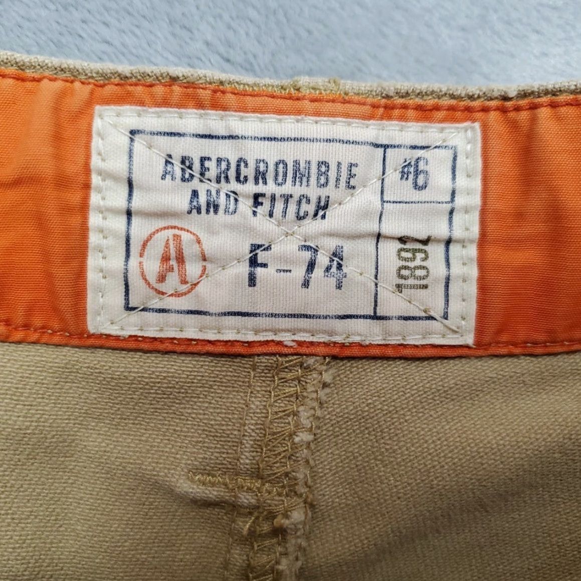 Abercrombie & Fitch VINTAGE Abercrombie & Fitch Shorts Womens 4 Canvas Chino Utility Military Y2K 90s Size 27" / US 4 / IT 40 - 2 Thumbnail