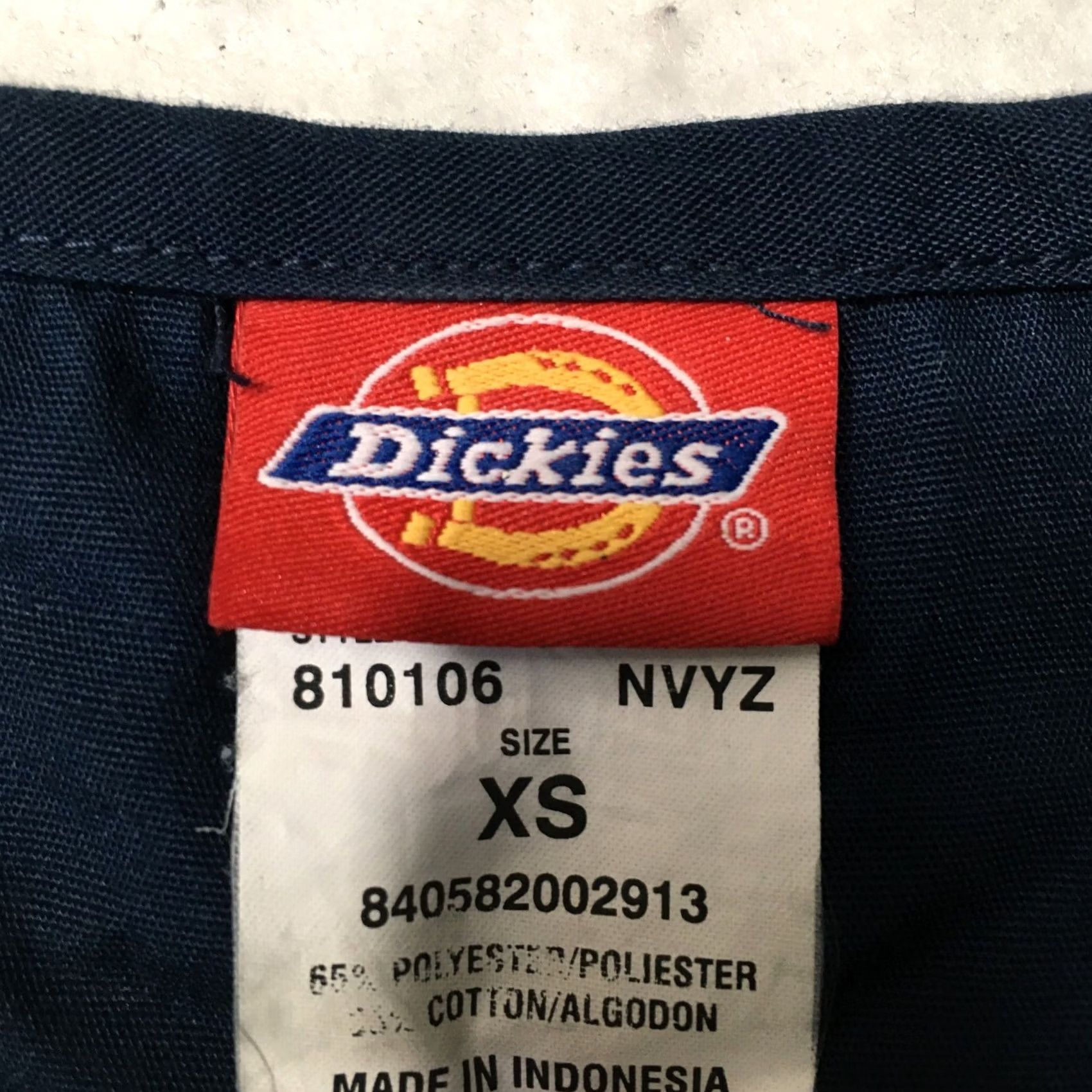 Dickies Dickies Scrub Top Womans XS Blue With Pocket Size US XS / EU 42 / 0 - 6 Thumbnail