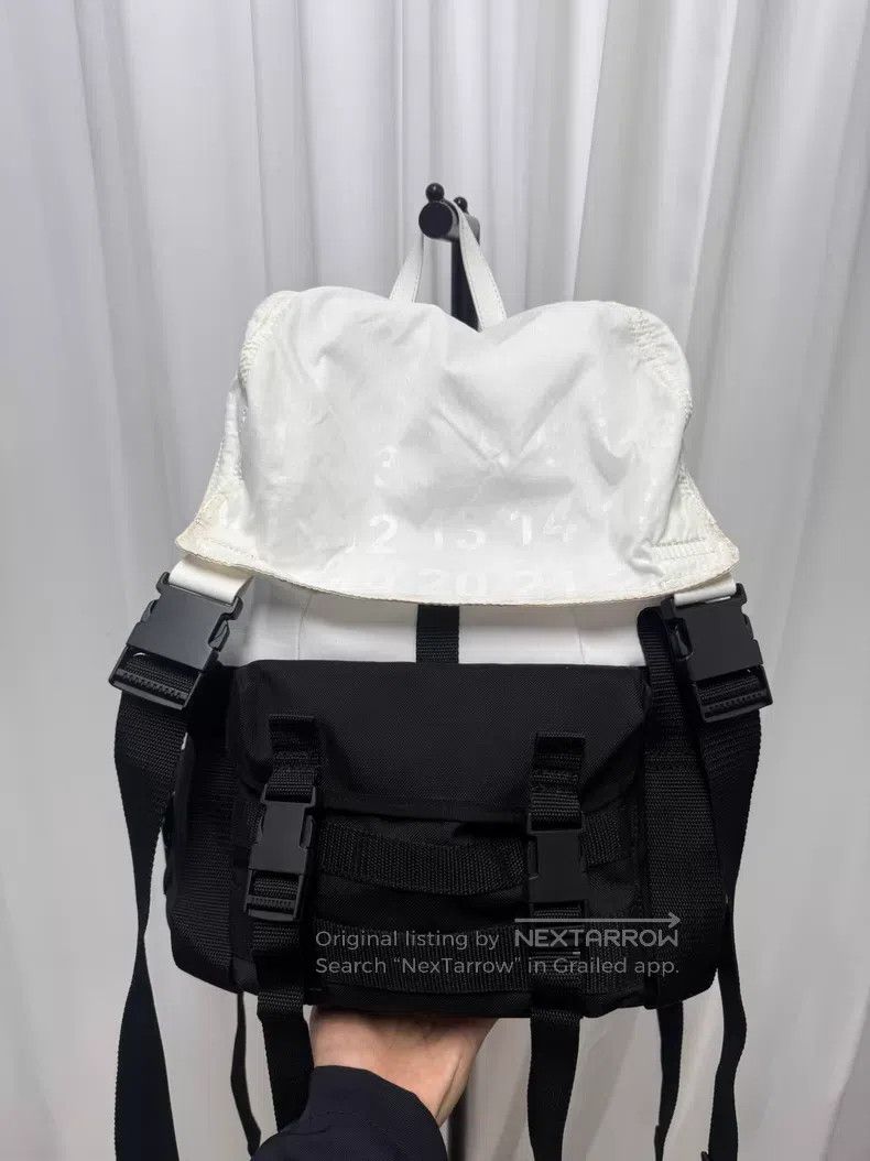 Maison Margiela Maison Margiela Contrast Color Ribbon Backpack Size ONE SIZE - 3 Thumbnail