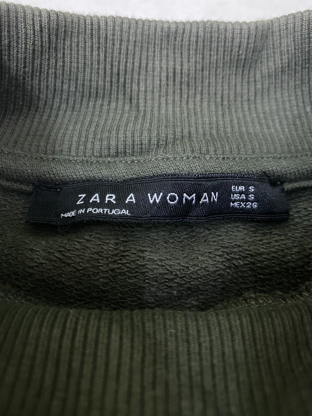 Zara Zara Woman Painted Distressed Style Sweatshirt Size S / US 4 / IT 40 - 10 Thumbnail