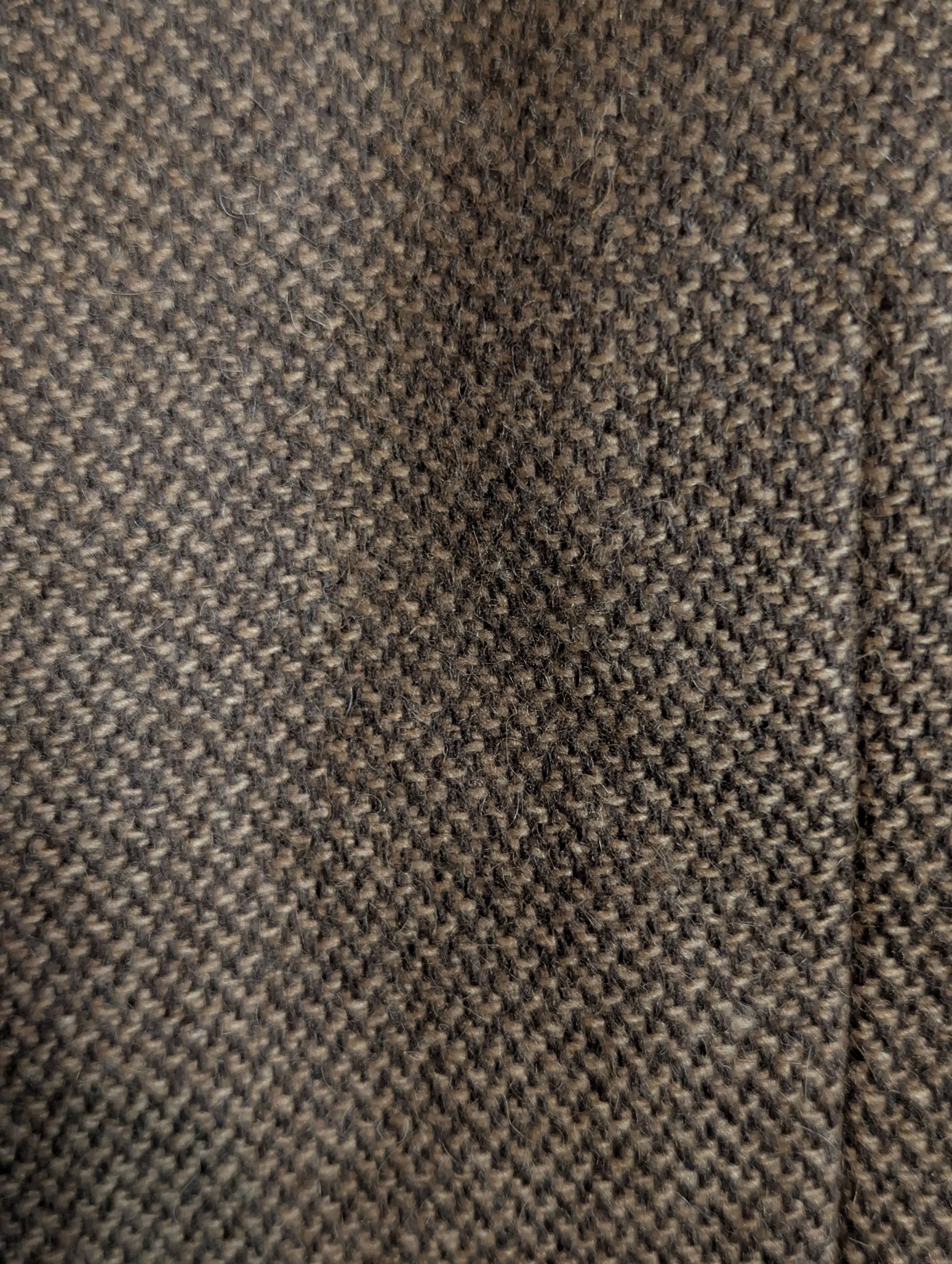 Other LOUIS DELL'OLIO knit camel hair leather button jacket Italy Size 44S - 2 Thumbnail