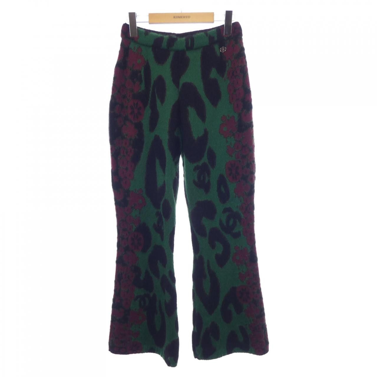Chanel Chanel Chanel Cashmere Blend Pants Textile Pants P75325K10782 DUTY FREE for USA Size ONE SIZE - 1 Thumbnail