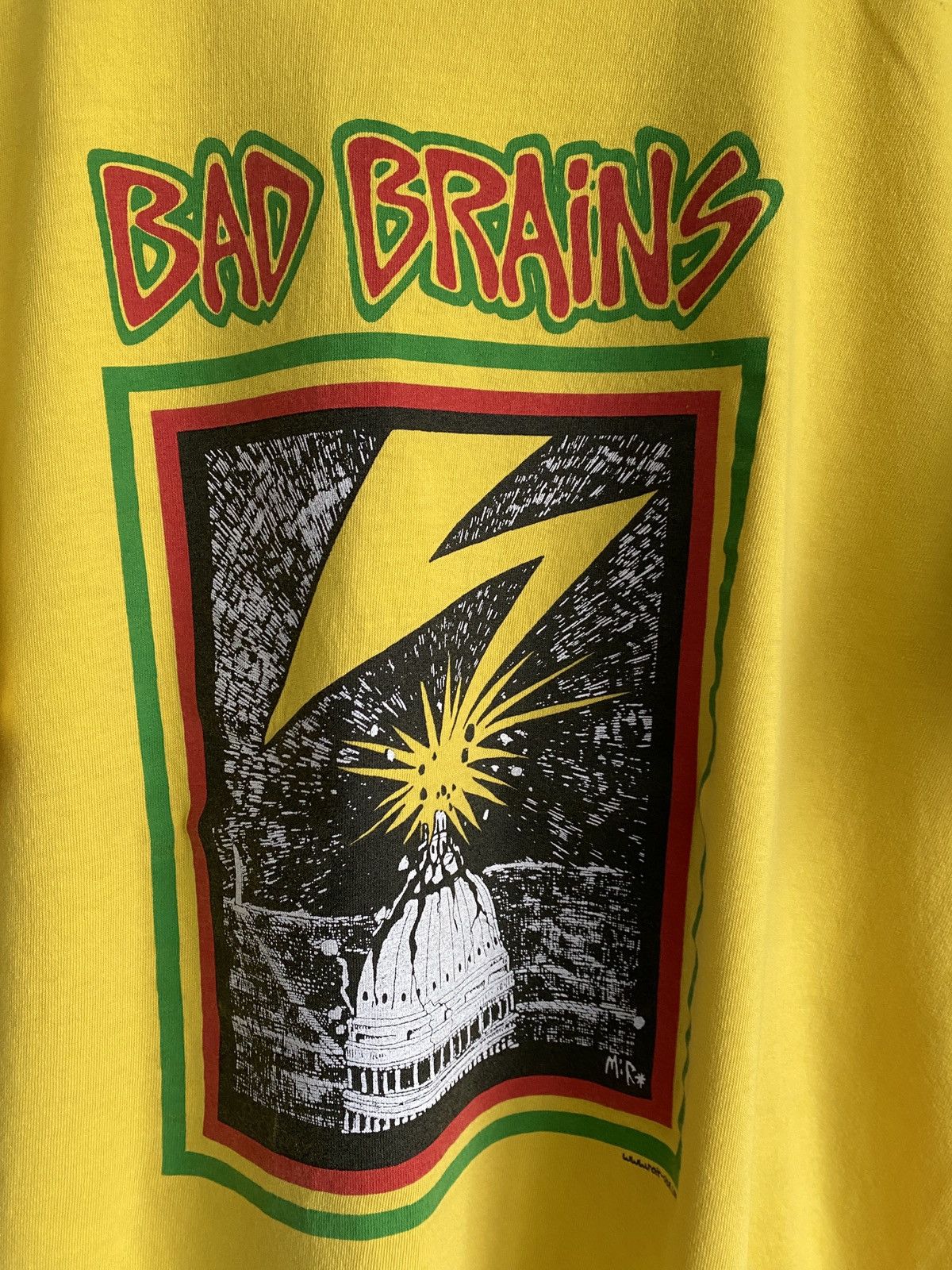 Band Tees Vintage Bad Brains Punk Rock Band Tee Size US L / EU 52-54 / 3 - 2 Thumbnail