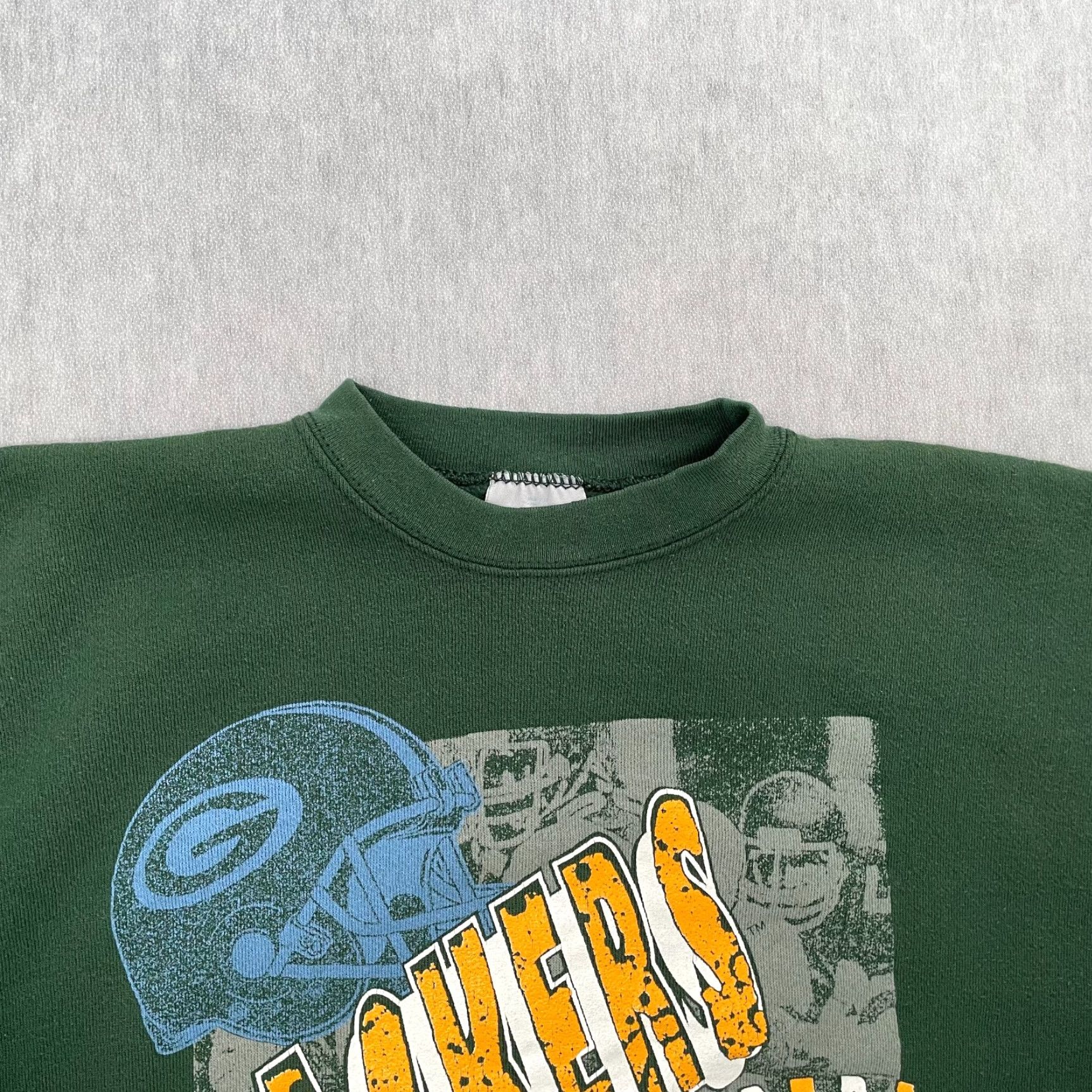 Logo 7 VINTAGE Logo 7 Green Bay Packers Sweatshirt Adult Large Green NFL Football Logo Mens L 90s City Outdoor Sports American Logo 90s Vintage Size US L / EU 52-54 / 3 - 3 Thumbnail