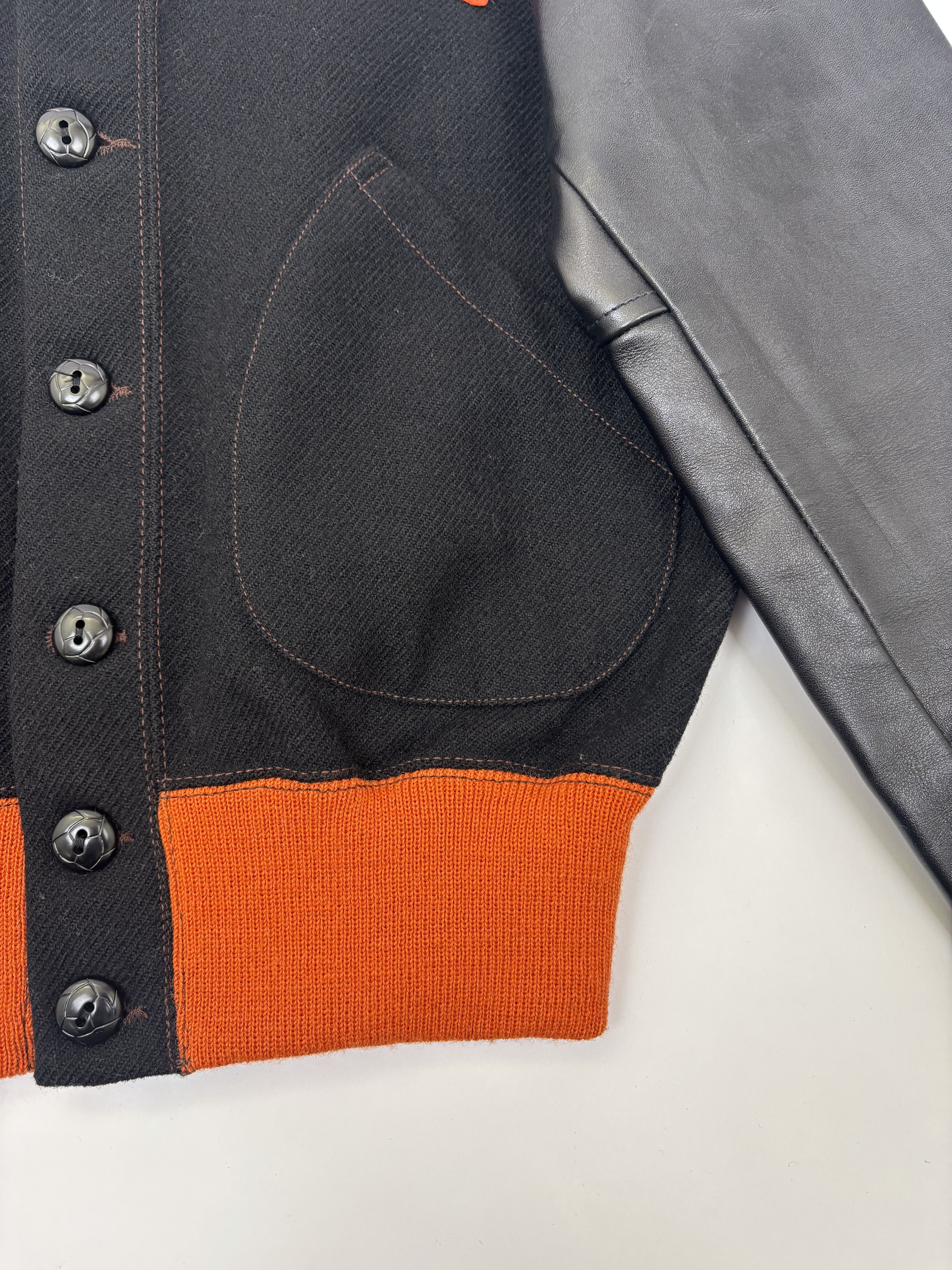 The Real McCoy's The Real McCoy’s Varsity Jacket Wool Leather Chenille Patch Size US S / EU 44-46 / 1 - 10 Thumbnail