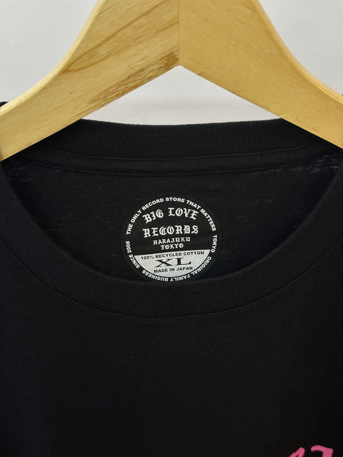 Japanese Brand Big Love Record Tokyo tee 25 "Black" - L Size US XL / EU 56 / 4 - 3 Thumbnail