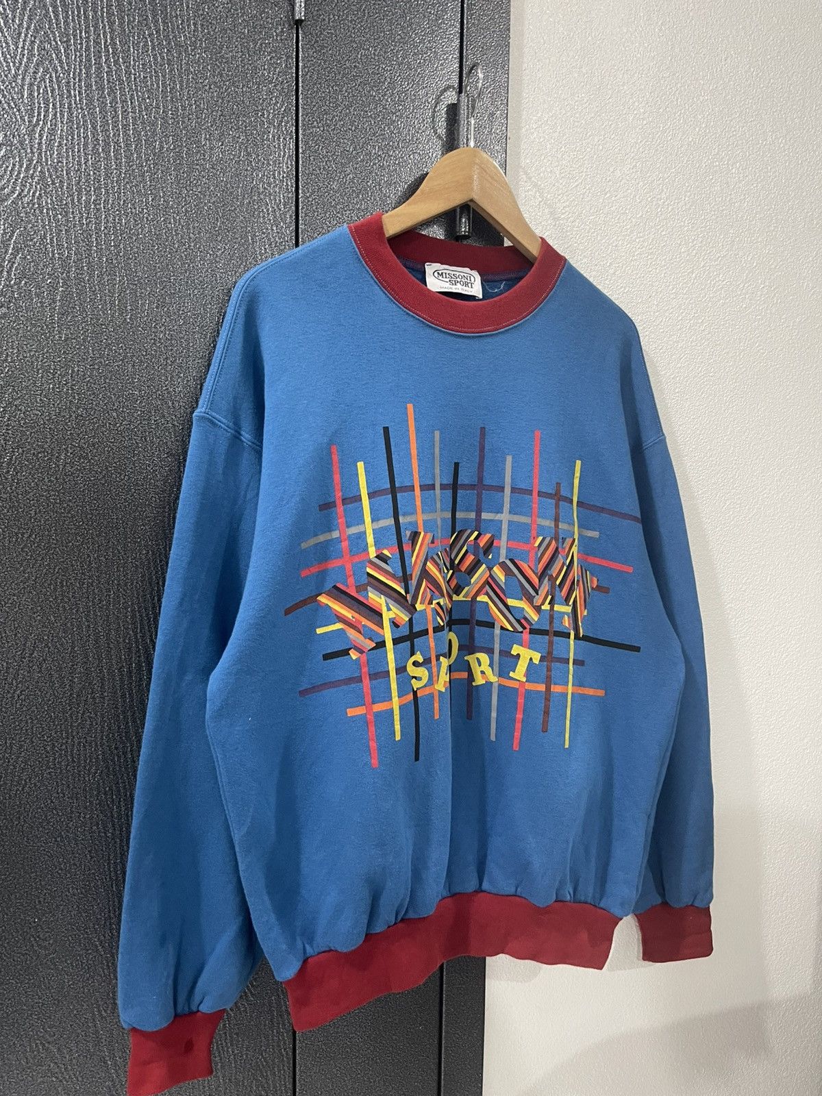 Missoni Vintage Missoni Sport Italy Sweatshirt Size US XL / EU 56 / 4 - 3 Thumbnail