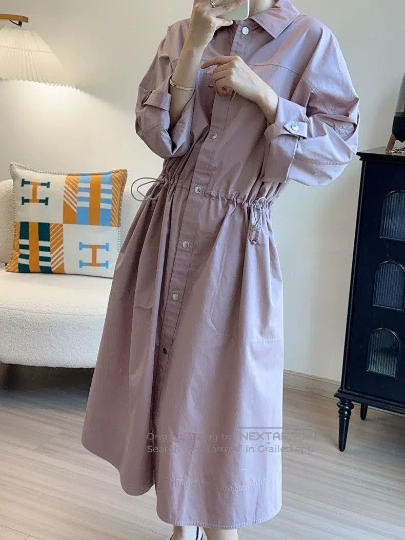 Hermes Hermes 25 Spring/Summer shirt dress Size XS / US 0-2 / IT 36-38 - 6 Thumbnail