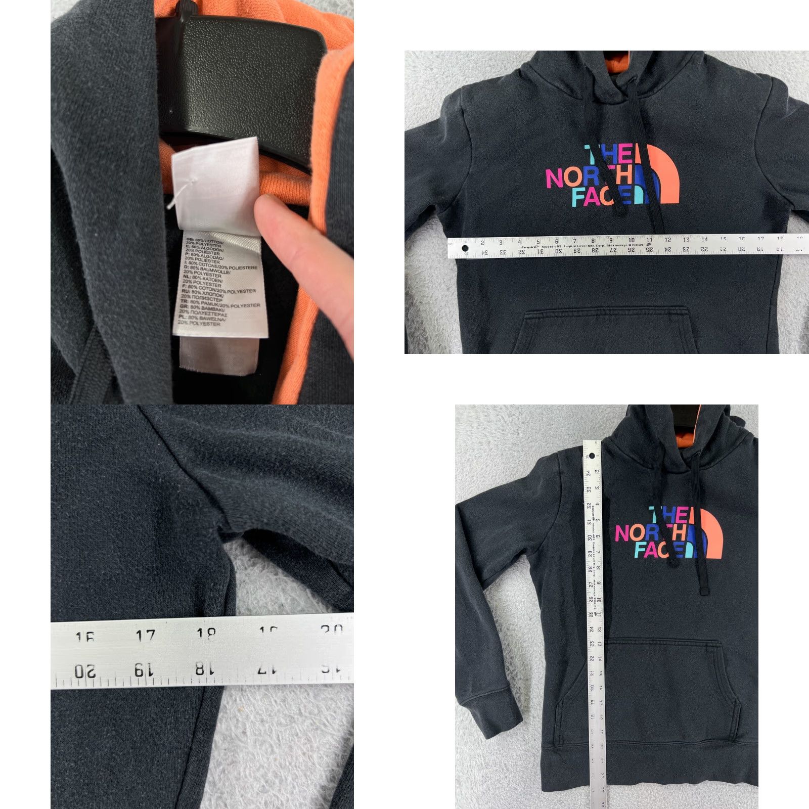 The North Face The North Face Womens Hoodie Shirt Black The North Face Size S / US 4 / IT 40 - 8 Thumbnail