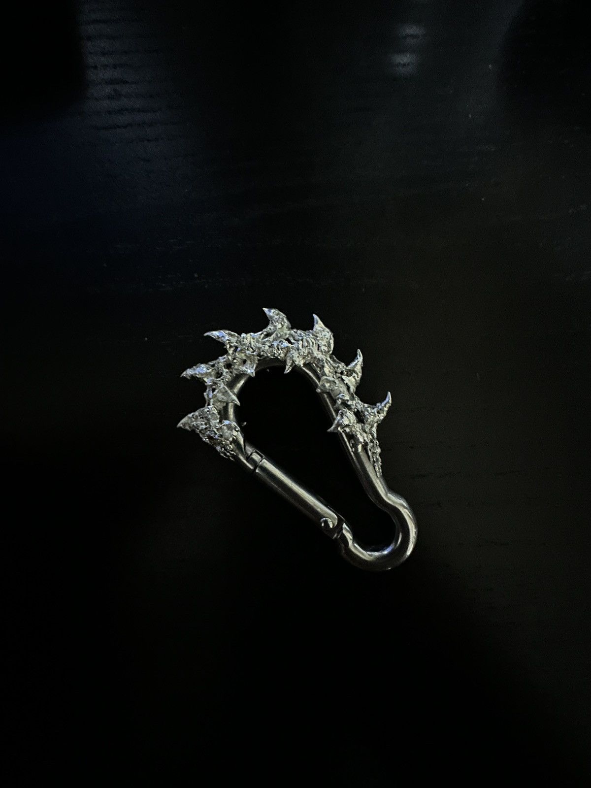 Other Spiked carabiner Stainless Steel Size ONE SIZE - 1 Thumbnail