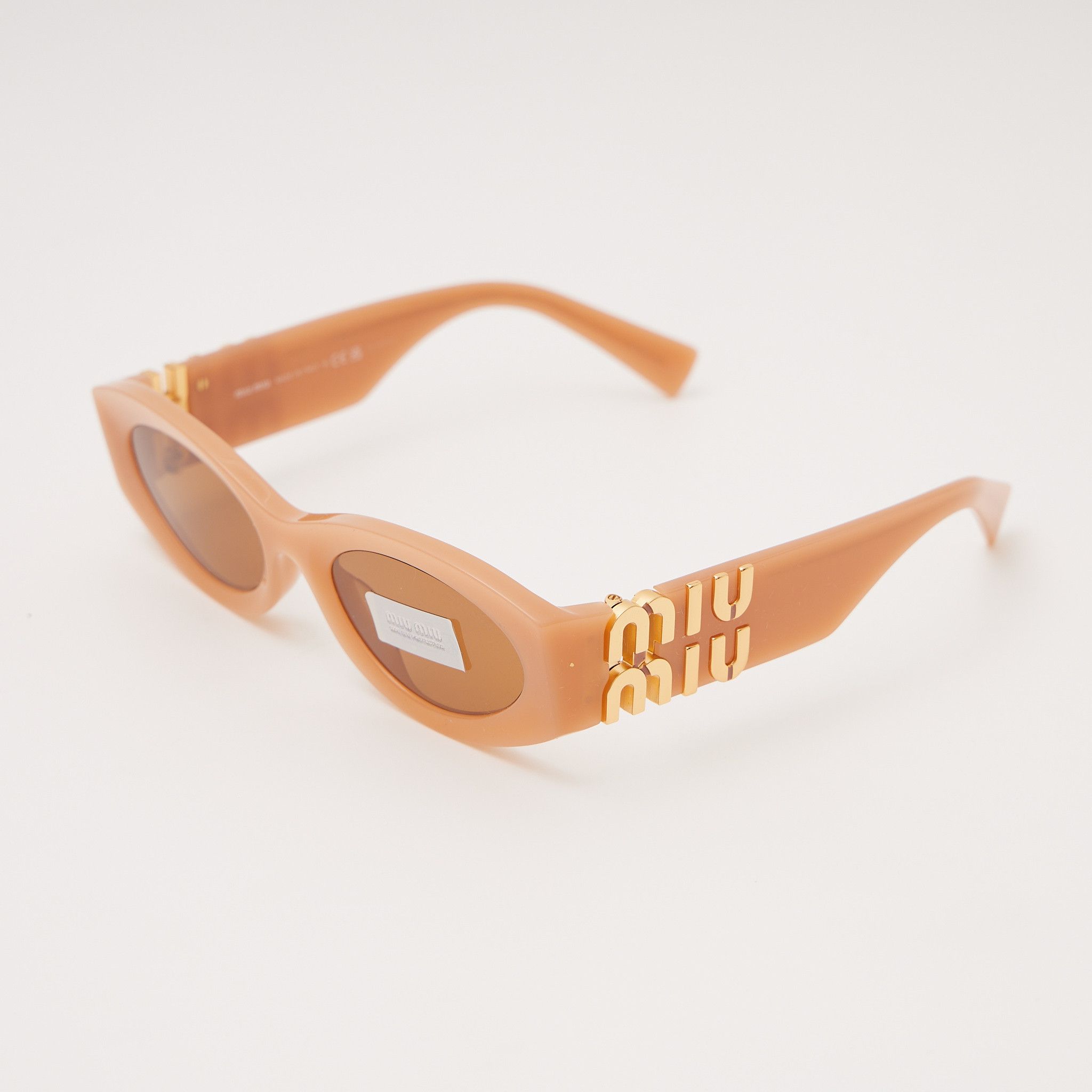 Miu Miu MIU MIU MU 11WS 14H2Z1 Sunglasses CARAMEL Size ONE SIZE - 1 Thumbnail