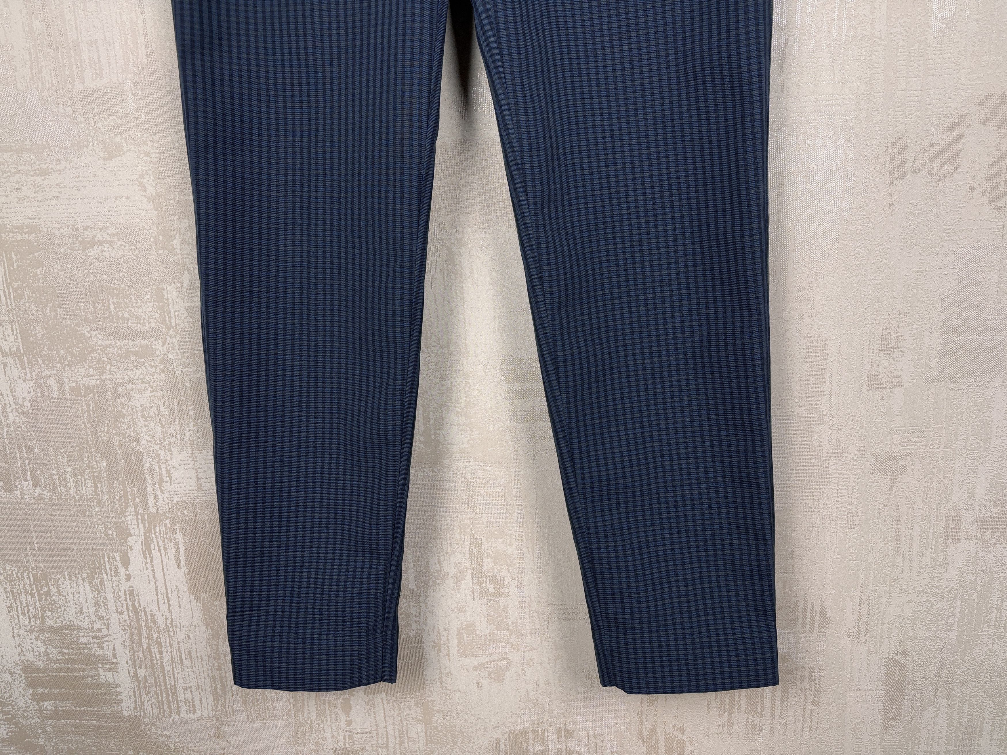 Cos COS Chino Check Pants Wool Blend Size US 32 / EU 48 - 4 Thumbnail