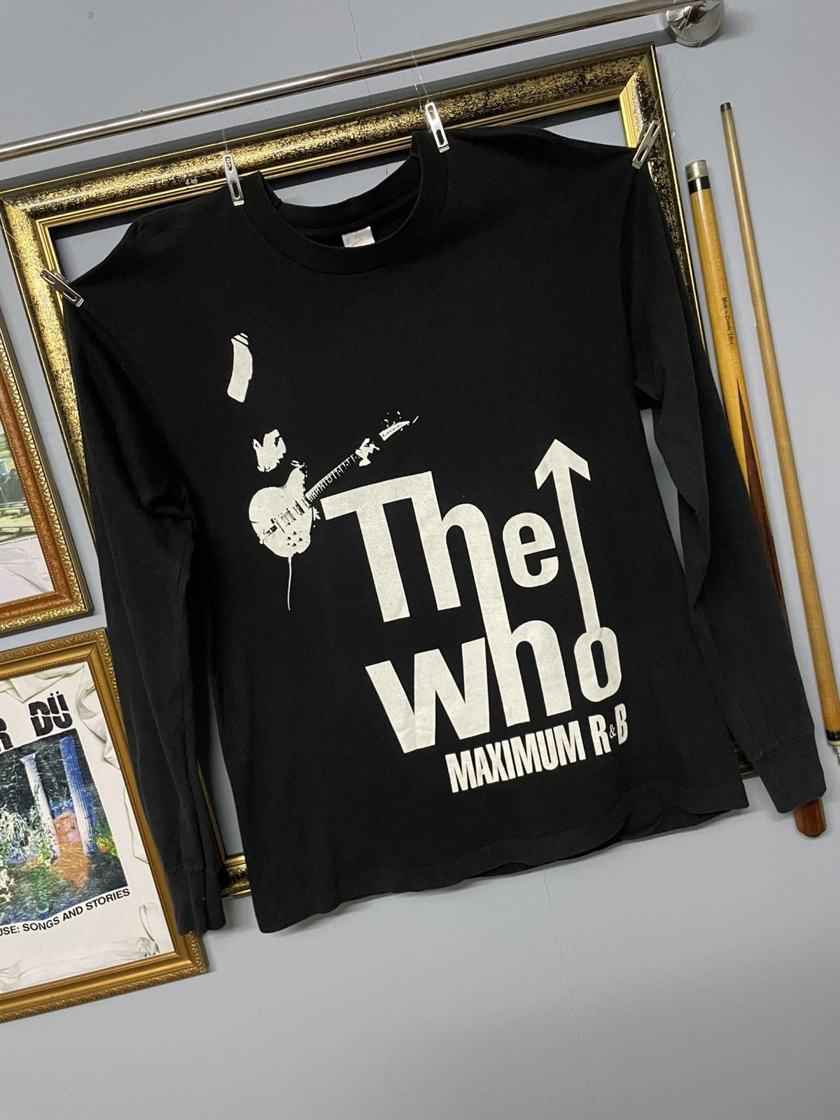 Vintage Vintage Early 90s Original The Who Maximum R&B Longsleeeve Size US L / EU 52-54 / 3 - 2 Thumbnail