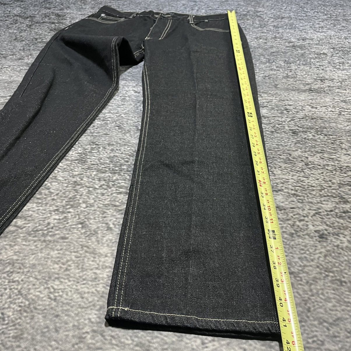 Vintage VINTAGE Y2K JEANETIX BAGGY EMBROIDERED GRUNGE SKATER JEANS Size US 36 / EU 52 - 9 Thumbnail