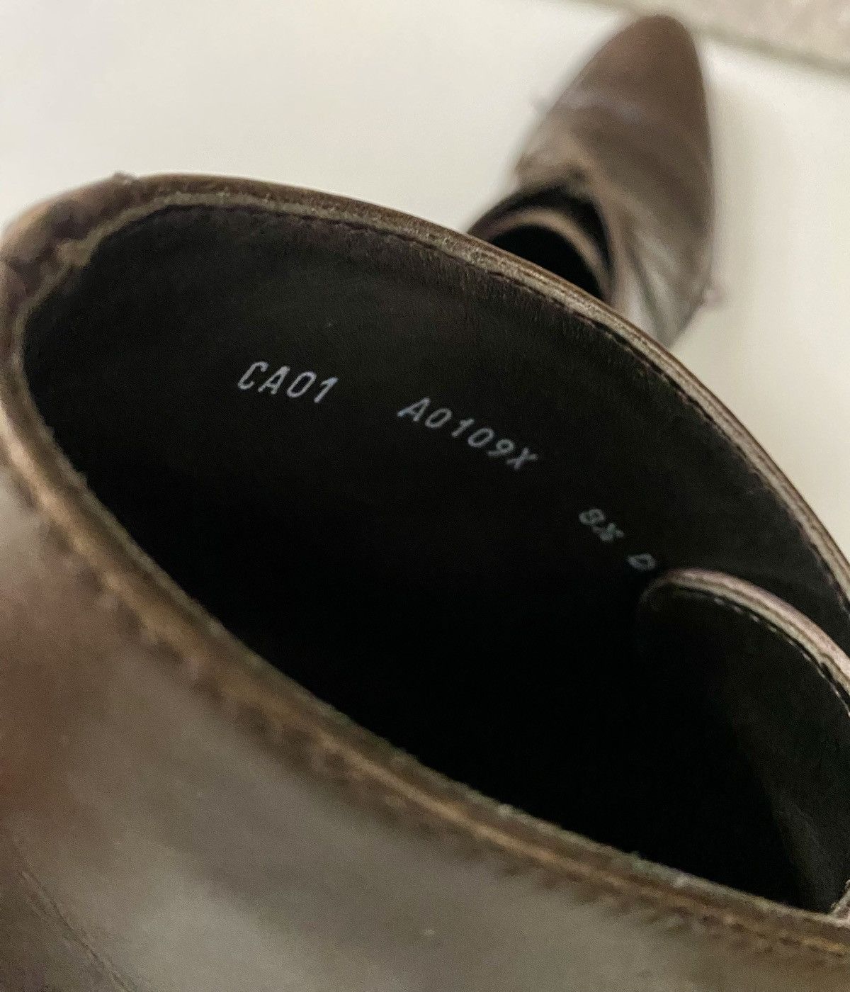 Ermenegildo Zegna Ermenegildo Zegna 🇮🇹 Dk Brown Calfskin Chukka Boots 8.5 D VGC Size US 8.5 / EU 41-42 - 6 Thumbnail
