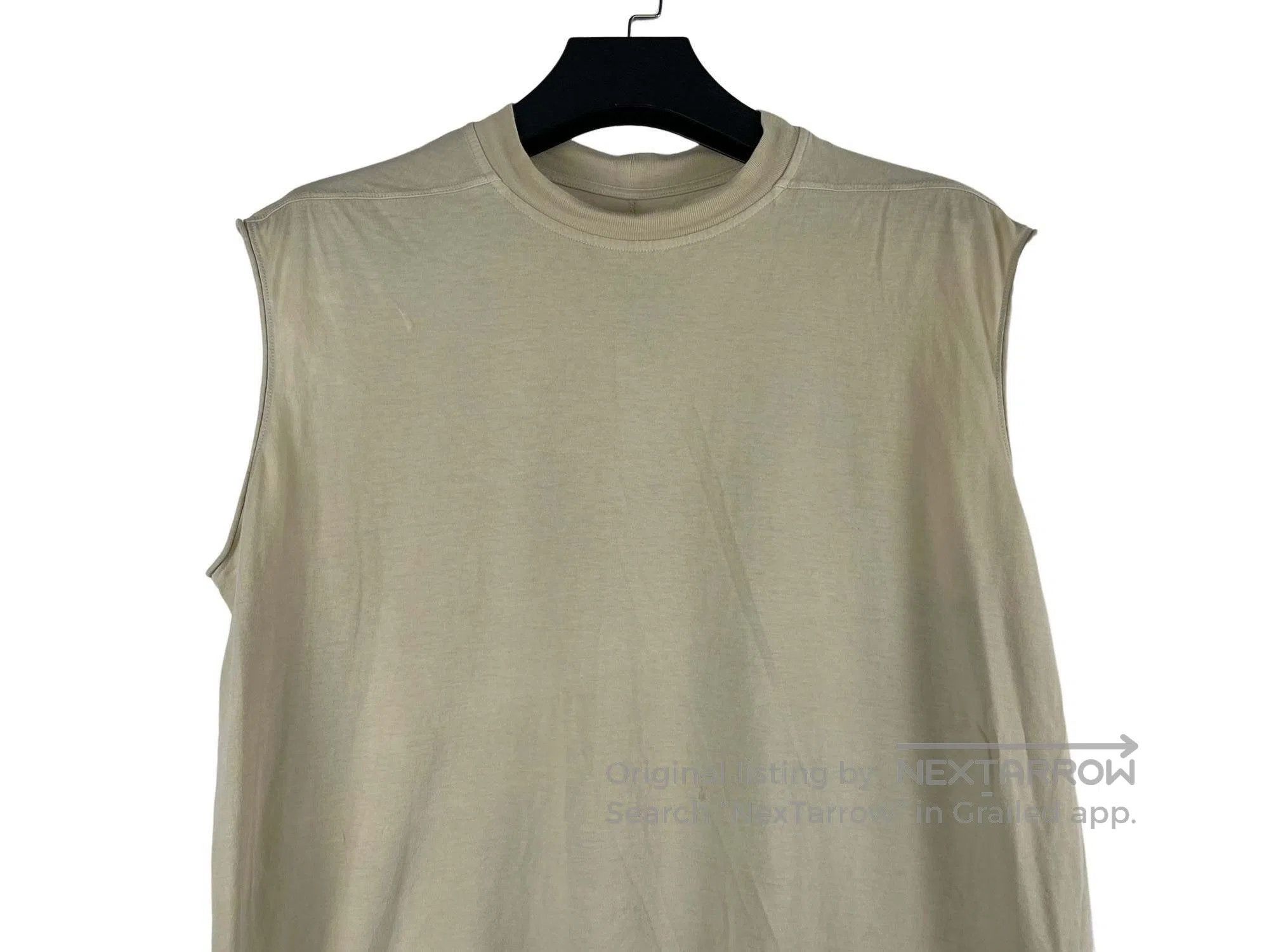 Rick Owens Rick Owens Contrast Seam Short Sleeve Vest Size US M / EU 48-50 / 2 - 3 Thumbnail