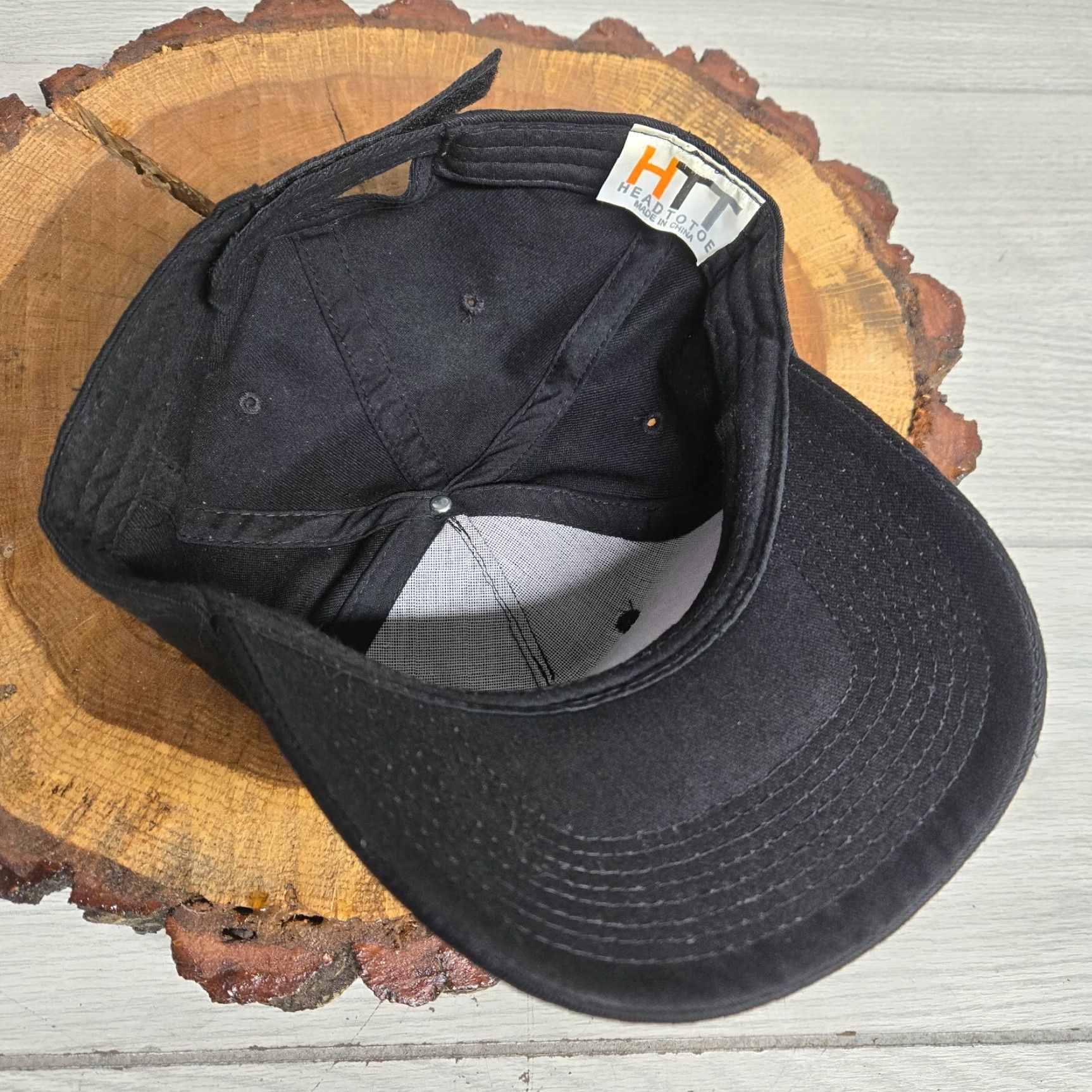 Vintage Eagle Crest Hat Snapback Adjustable USA Patch Eagle Crest Size ONE SIZE - 5 Thumbnail