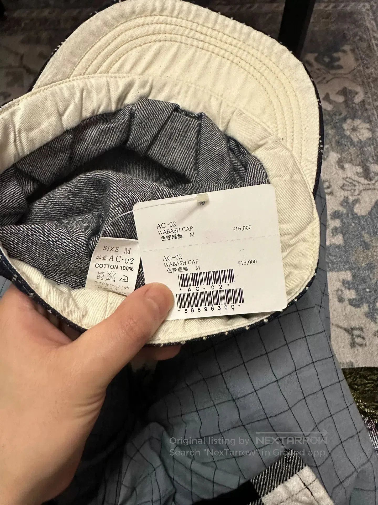The Flat Head THE FLAT HEAD Flat Brim Cap. Size ONE SIZE - 4 Thumbnail