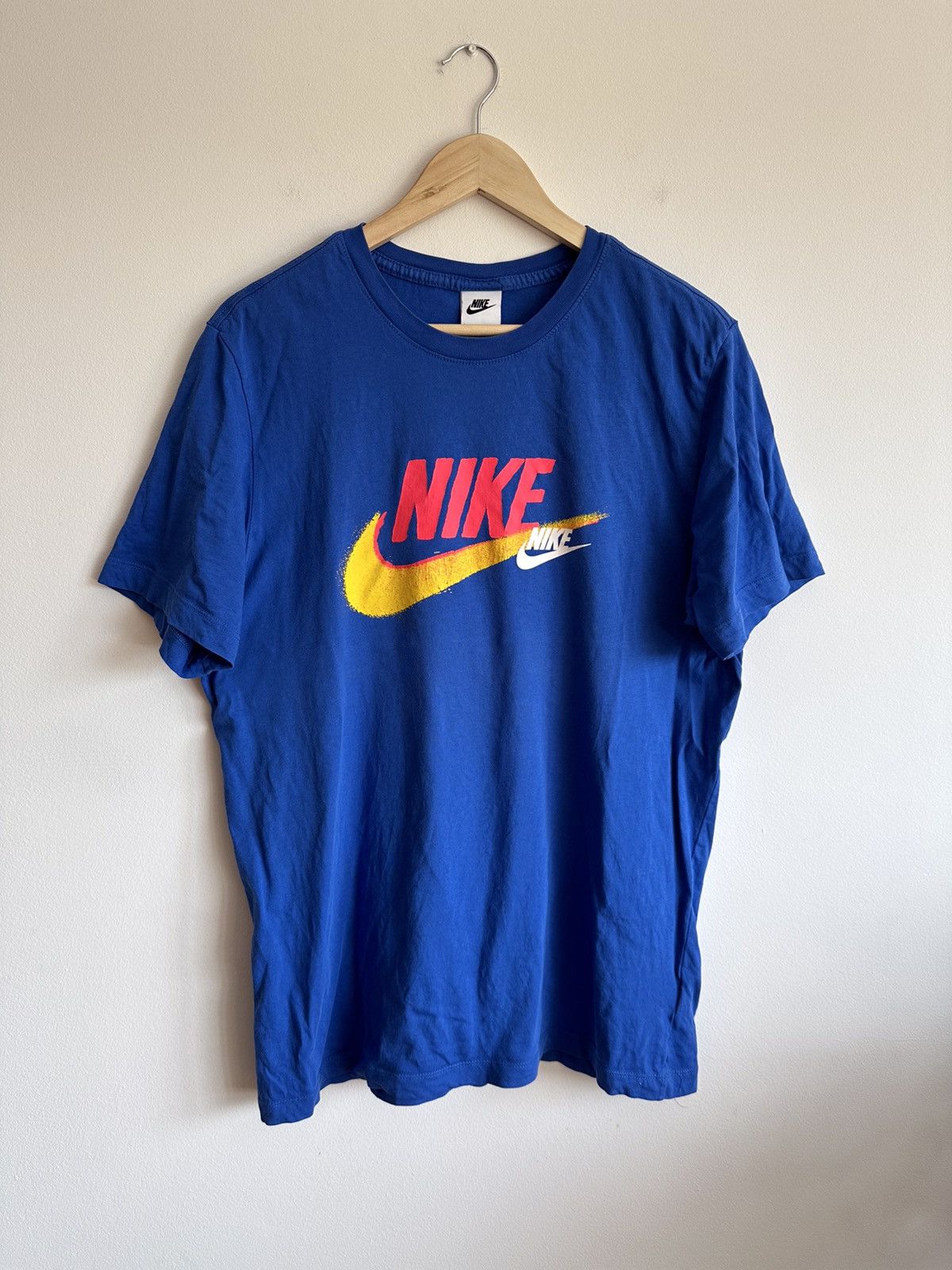 Nike Nike swoosh big logo Tee Size US M / EU 48-50 / 2 - 1 Thumbnail