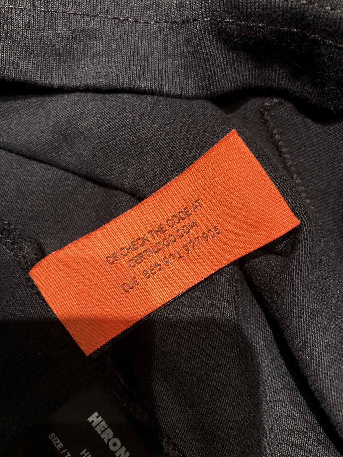Heron Preston Heron Preston Heron BW Oversized T-Shirt Size US M / EU 48-50 / 2 - 7 Thumbnail