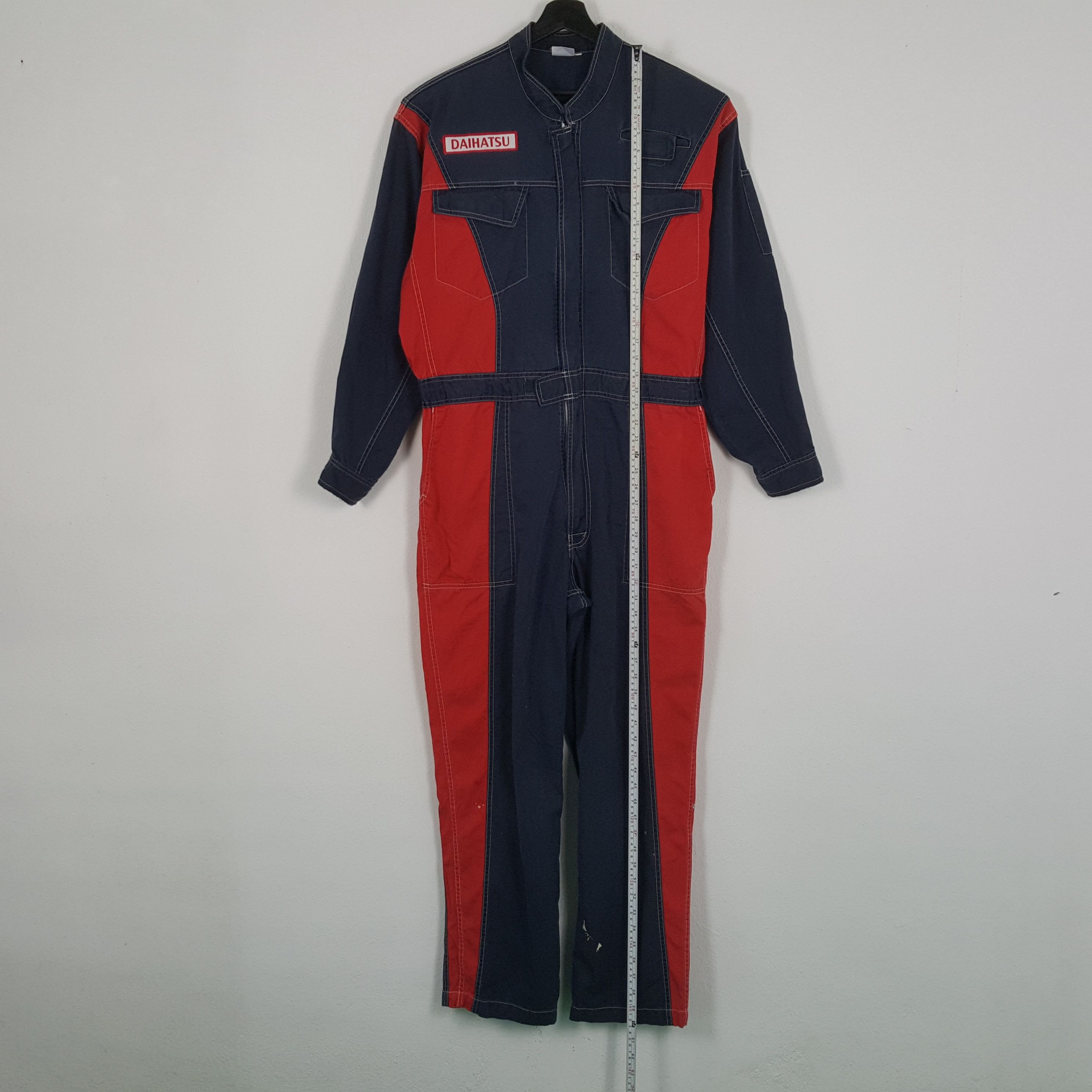 Vintage DAIHATSU Japanese Motorsports Workwear Coverall Jacket Size US XL / EU 56 / 4 - 7 Thumbnail