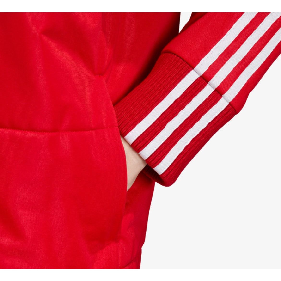 Adidas adidas - TRACKTOP PUFFER Jacket / L / Red Size L / US 10 / IT 46 - 6 Thumbnail